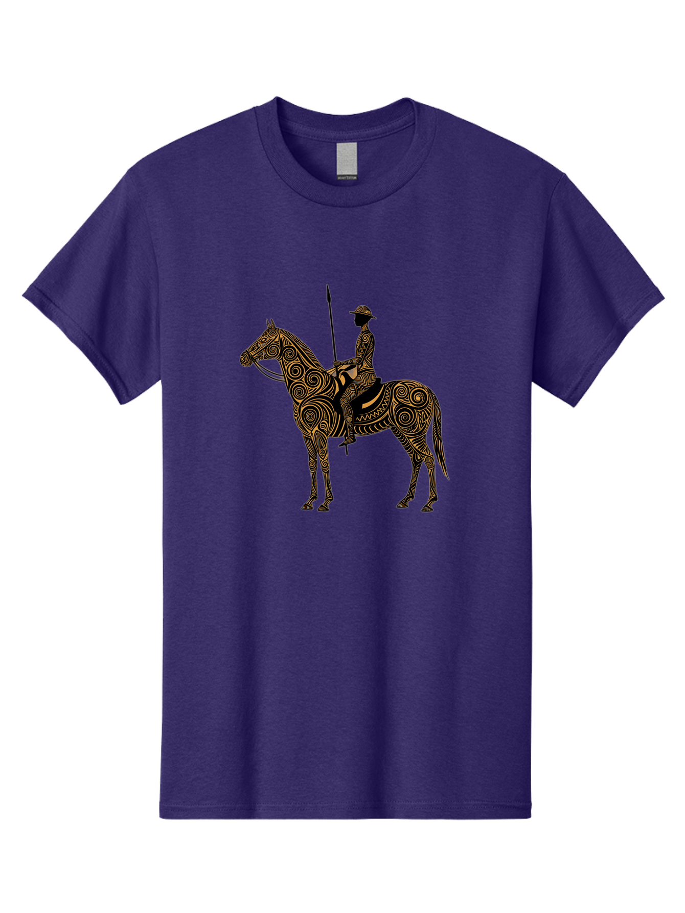 Warrior-On-Horseback Men'S Graphic Tee, 100% Cotton, Comfortable Casual Summer Wear, Machine Washable, Vintage Camera, Old Camera, Antique Camera, Black Camera, Classic Photography, Photography Equipment, Nostalgic Device, Film Camera, Bah356