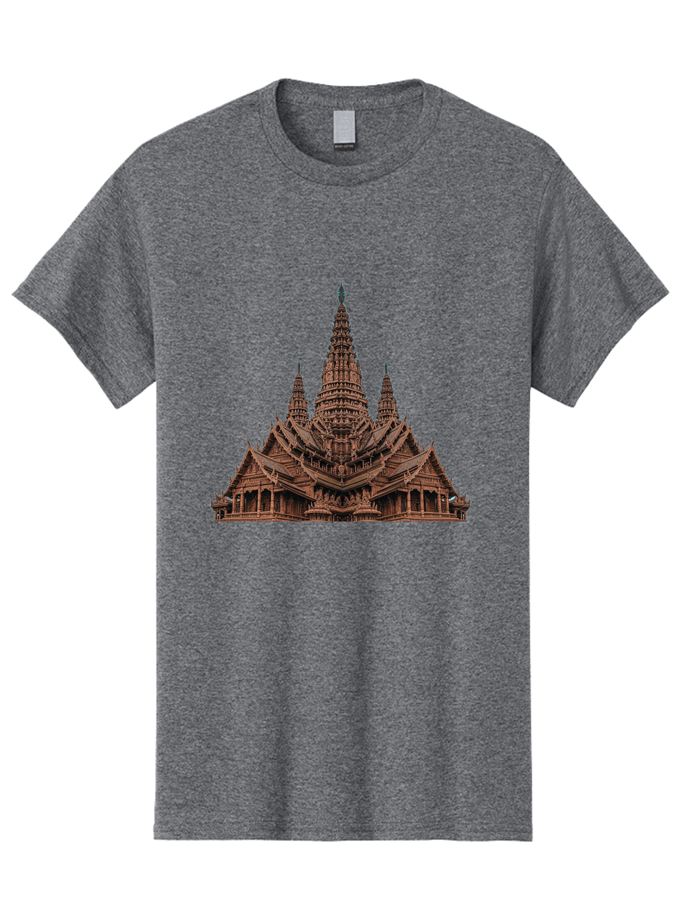 Wat-Arun-1 Men'S Graphic Tee, 100% Cotton, Comfortable Casual Summer Wear, Machine Washable, Vintage Camera, Old Camera, Antique Camera, Black Camera, Classic Photography, Photography Equipment, Nostalgic Device, Film Camera, Camera Art Bah357