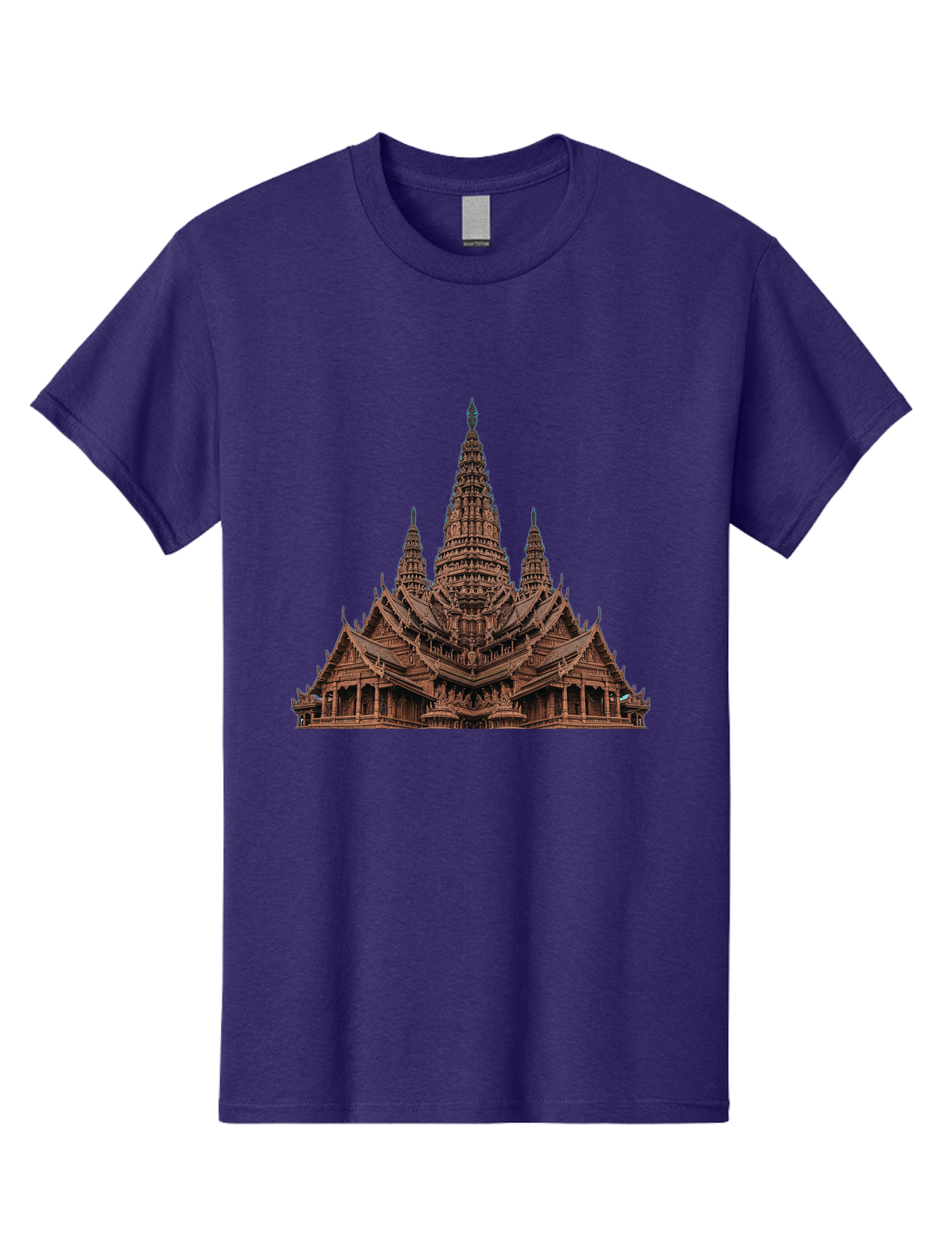 Wat-Arun-1 Men'S Graphic Tee, 100% Cotton, Comfortable Casual Summer Wear, Machine Washable, Vintage Camera, Old Camera, Antique Camera, Black Camera, Classic Photography, Photography Equipment, Nostalgic Device, Film Camera, Camera Art Bah357