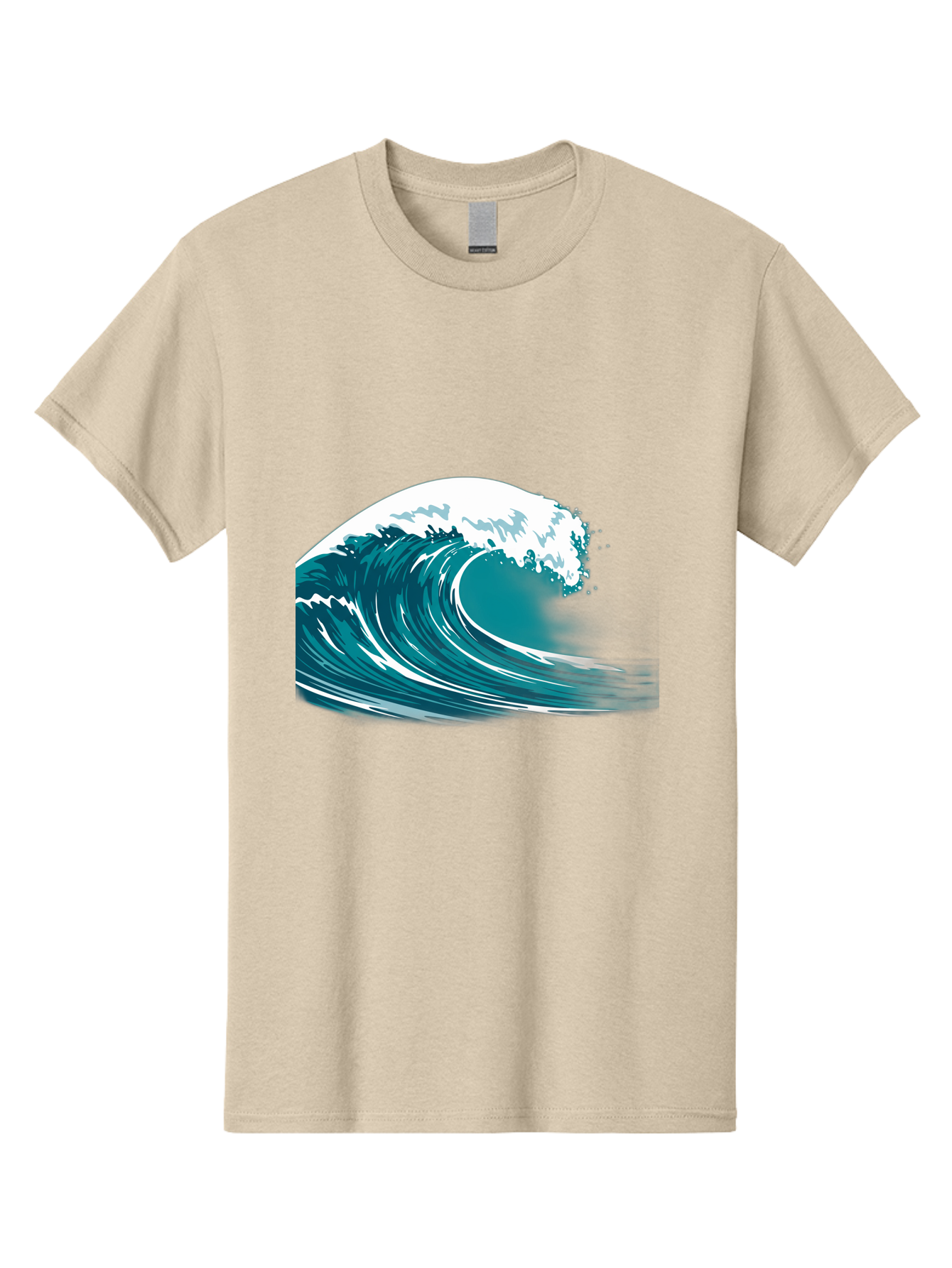 Wave Men'S Graphic Tee, 100% Cotton, Comfortable Casual Summer Wear, Machine Washable, Vintage Camera, Old Camera, Antique Camera, Black Camera, Classic Photography, Photography Equipment, Nostalgic Device, Film Camera, Camera Art Bah364