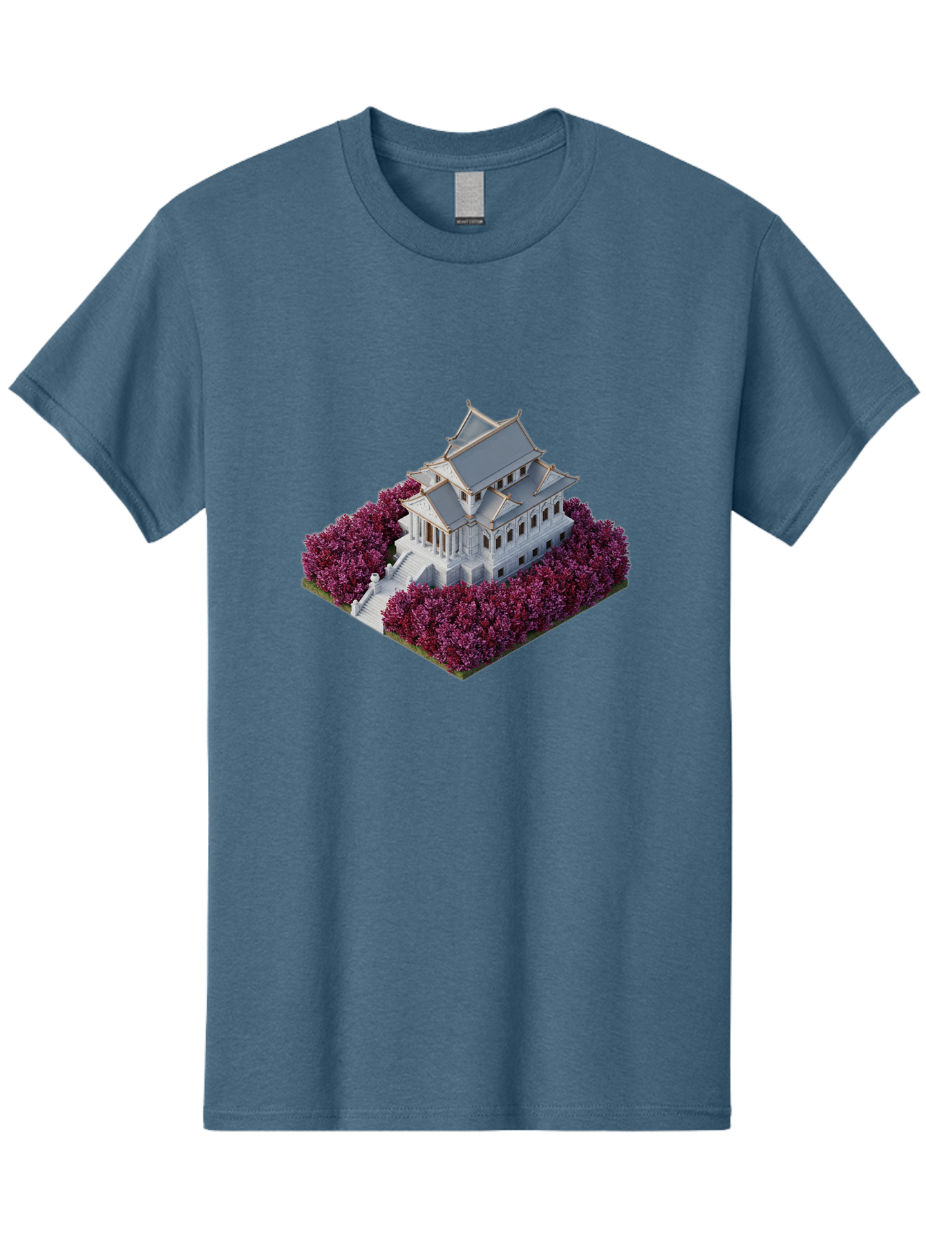 White-Buddhist-Temple Men'S Graphic Tee, 100% Cotton, Comfortable Casual Summer Wear, Machine Washable, Vintage Camera, Old Camera, Antique Camera, Black Camera, Classic Photography, Photography Equipment, Nostalgic Device, Film Camera, Bah368