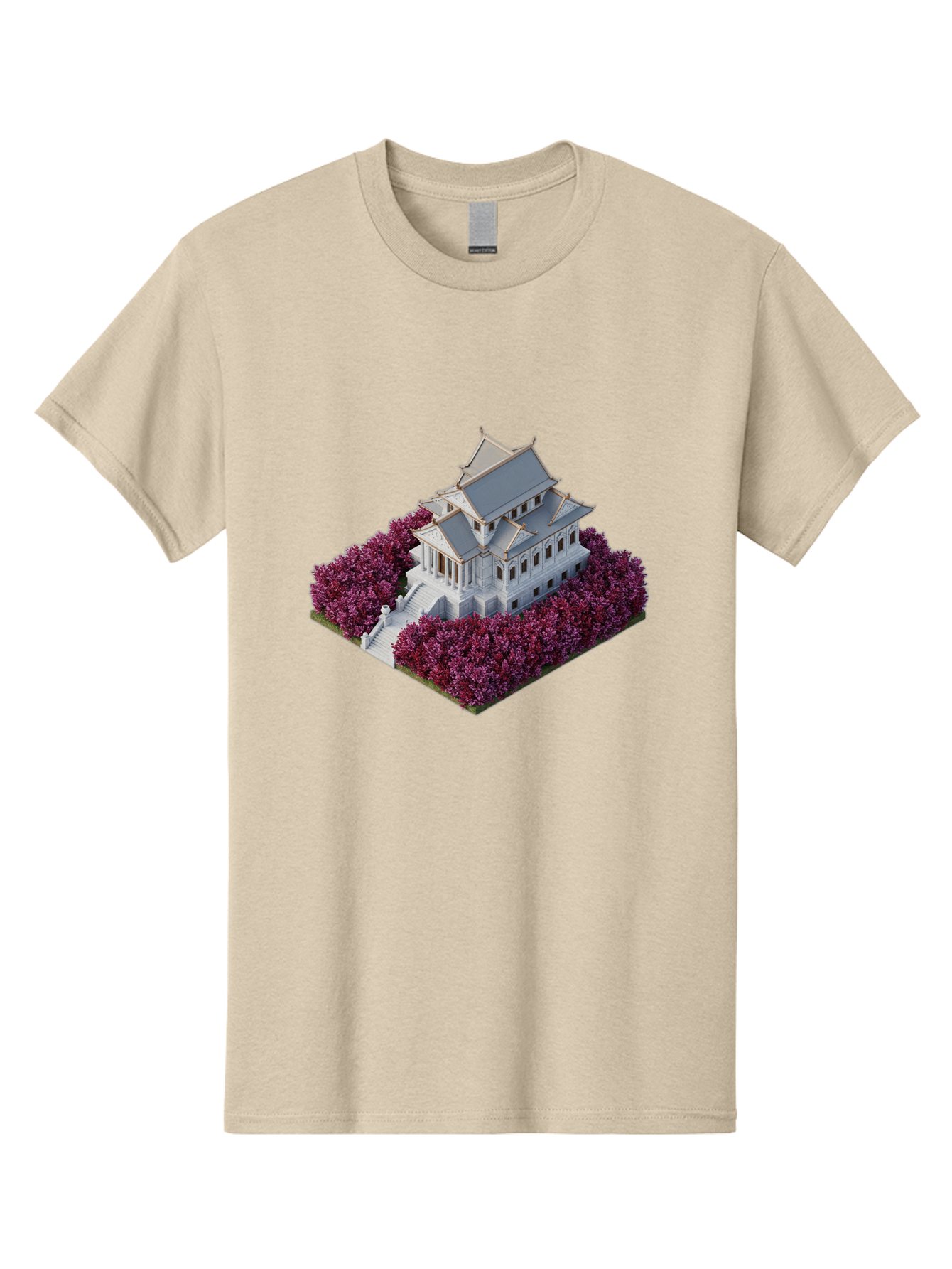 White-Buddhist-Temple Men'S Graphic Tee, 100% Cotton, Comfortable Casual Summer Wear, Machine Washable, Vintage Camera, Old Camera, Antique Camera, Black Camera, Classic Photography, Photography Equipment, Nostalgic Device, Film Camera, Bah368