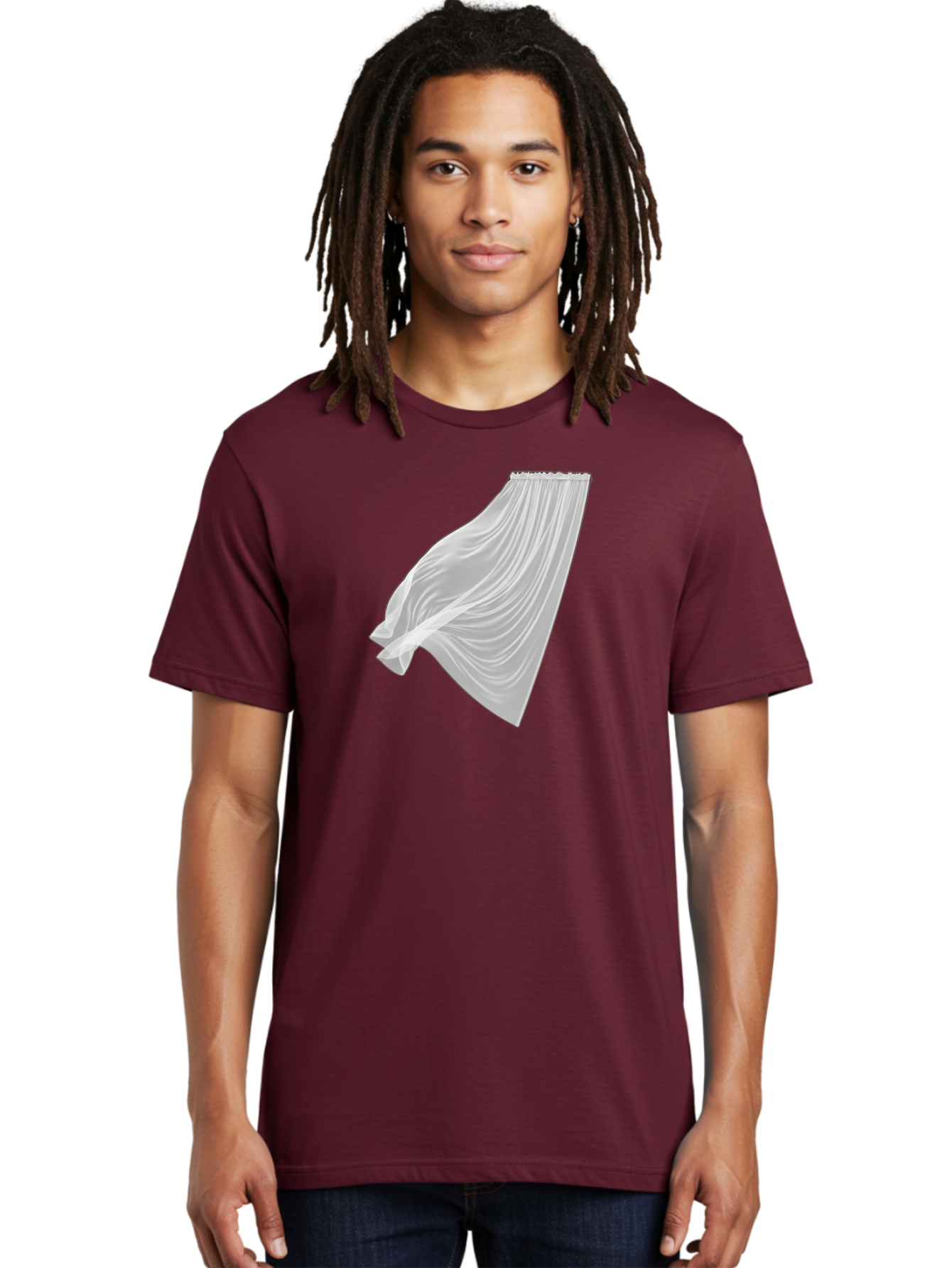 White-Curtain-1 Men'S Graphic Tee, 100% Cotton, Comfortable Casual Summer Wear, Machine Washable, Vintage Camera, Old Camera, Antique Camera, Black Camera, Classic Photography, Photography Equipment, Nostalgic Device, Film Camera, Camera Art Bah370