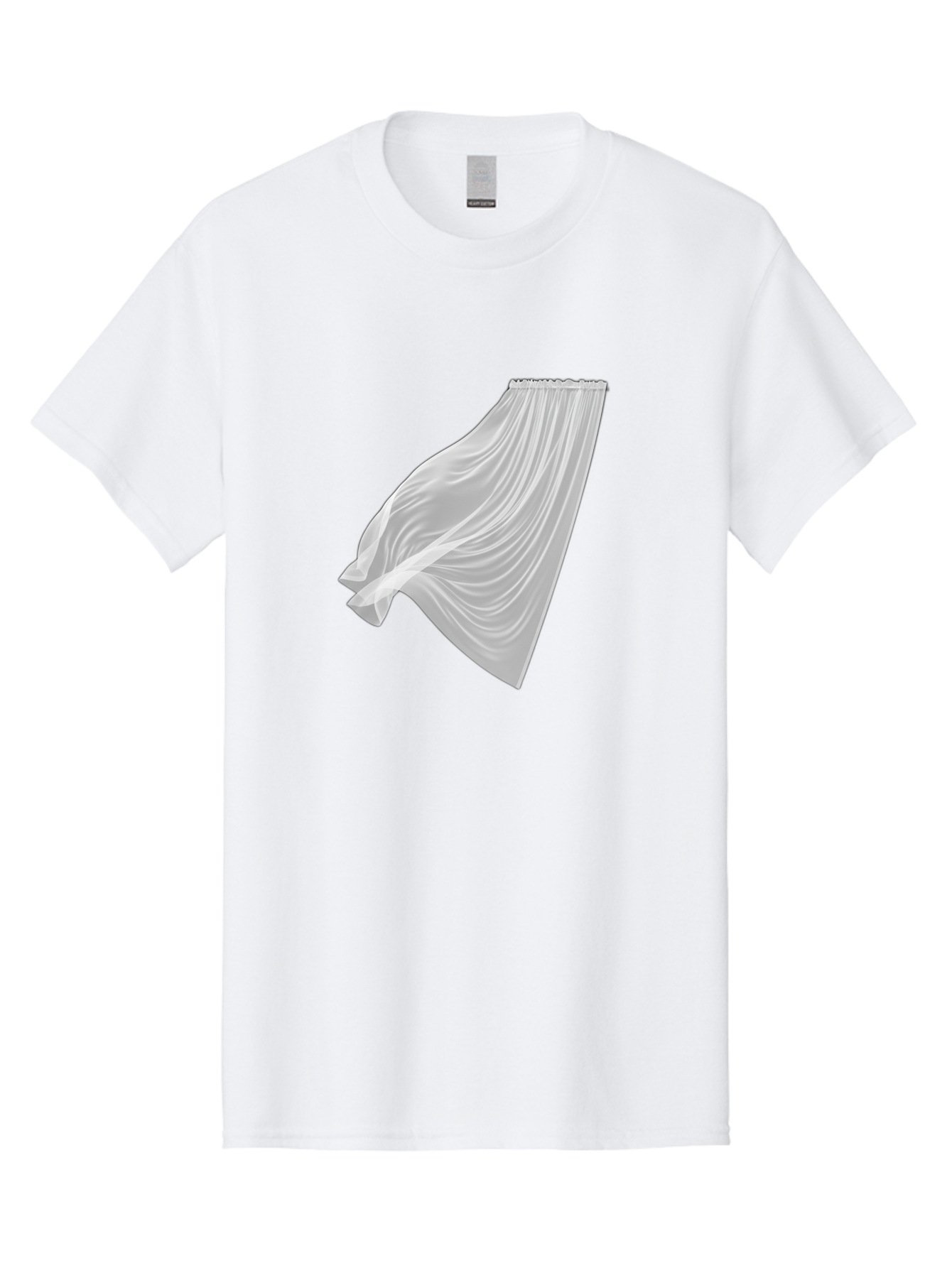 White-Curtain-1 Men'S Graphic Tee, 100% Cotton, Comfortable Casual Summer Wear, Machine Washable, Vintage Camera, Old Camera, Antique Camera, Black Camera, Classic Photography, Photography Equipment, Nostalgic Device, Film Camera, Camera Art Bah370