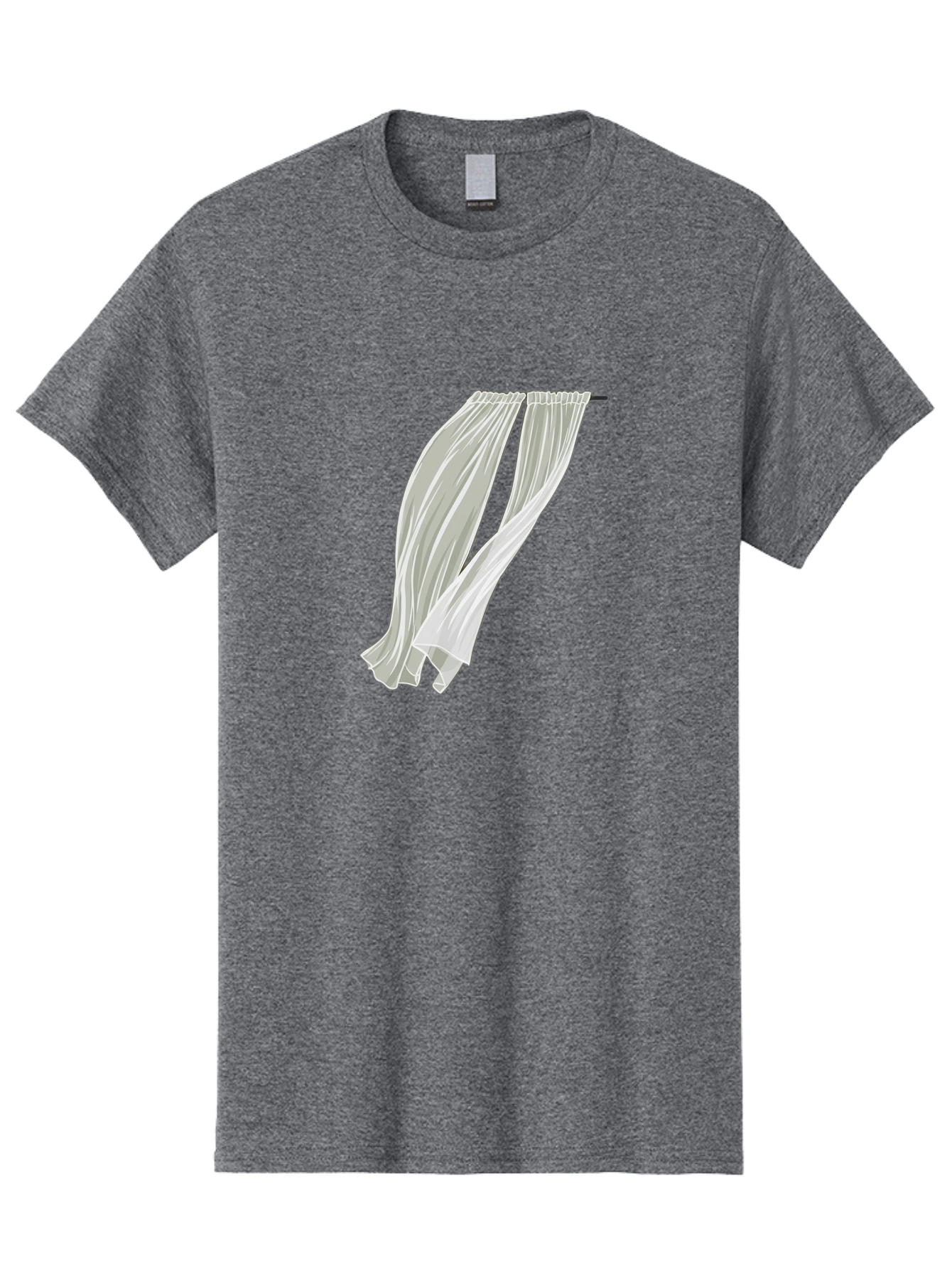 White-Curtains-1 Men'S Graphic Tee, 100% Cotton, Comfortable Casual Summer Wear, Machine Washable, Vintage Camera, Old Camera, Antique Camera, Black Camera, Classic Photography, Photography Equipment, Nostalgic Device, Film Camera, Camera Art Bah373