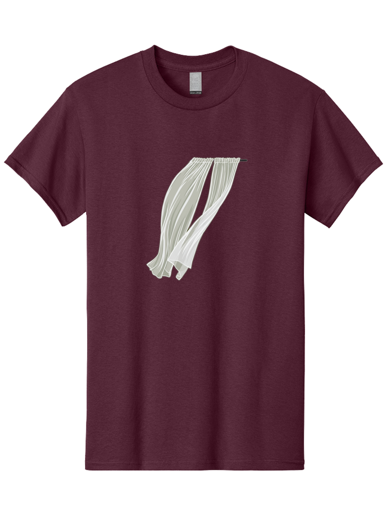 White-Curtains-1 Men'S Graphic Tee, 100% Cotton, Comfortable Casual Summer Wear, Machine Washable, Vintage Camera, Old Camera, Antique Camera, Black Camera, Classic Photography, Photography Equipment, Nostalgic Device, Film Camera, Camera Art Bah373