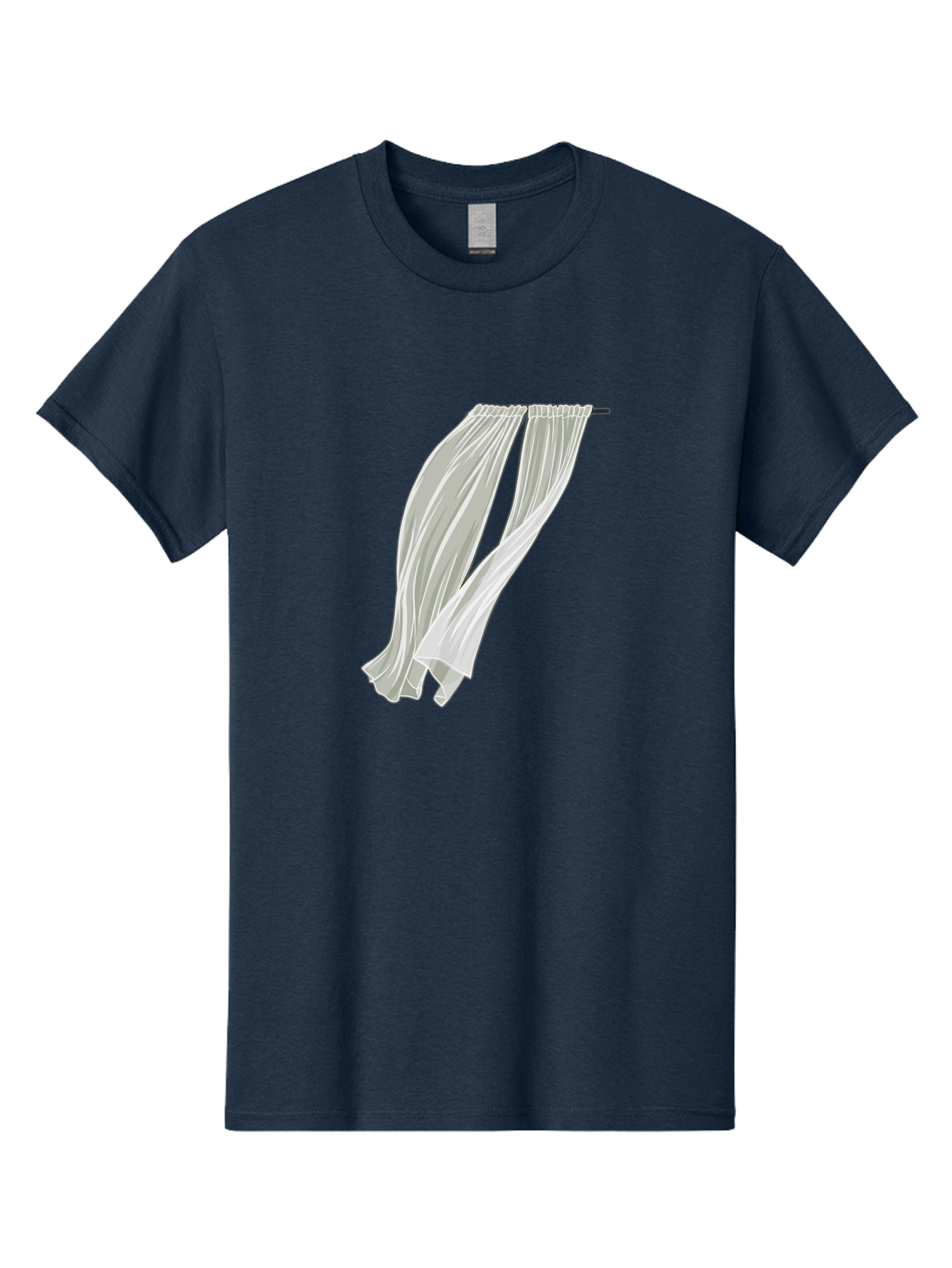 White-Curtains-1 Men'S Graphic Tee, 100% Cotton, Comfortable Casual Summer Wear, Machine Washable, Vintage Camera, Old Camera, Antique Camera, Black Camera, Classic Photography, Photography Equipment, Nostalgic Device, Film Camera, Camera Art Bah373