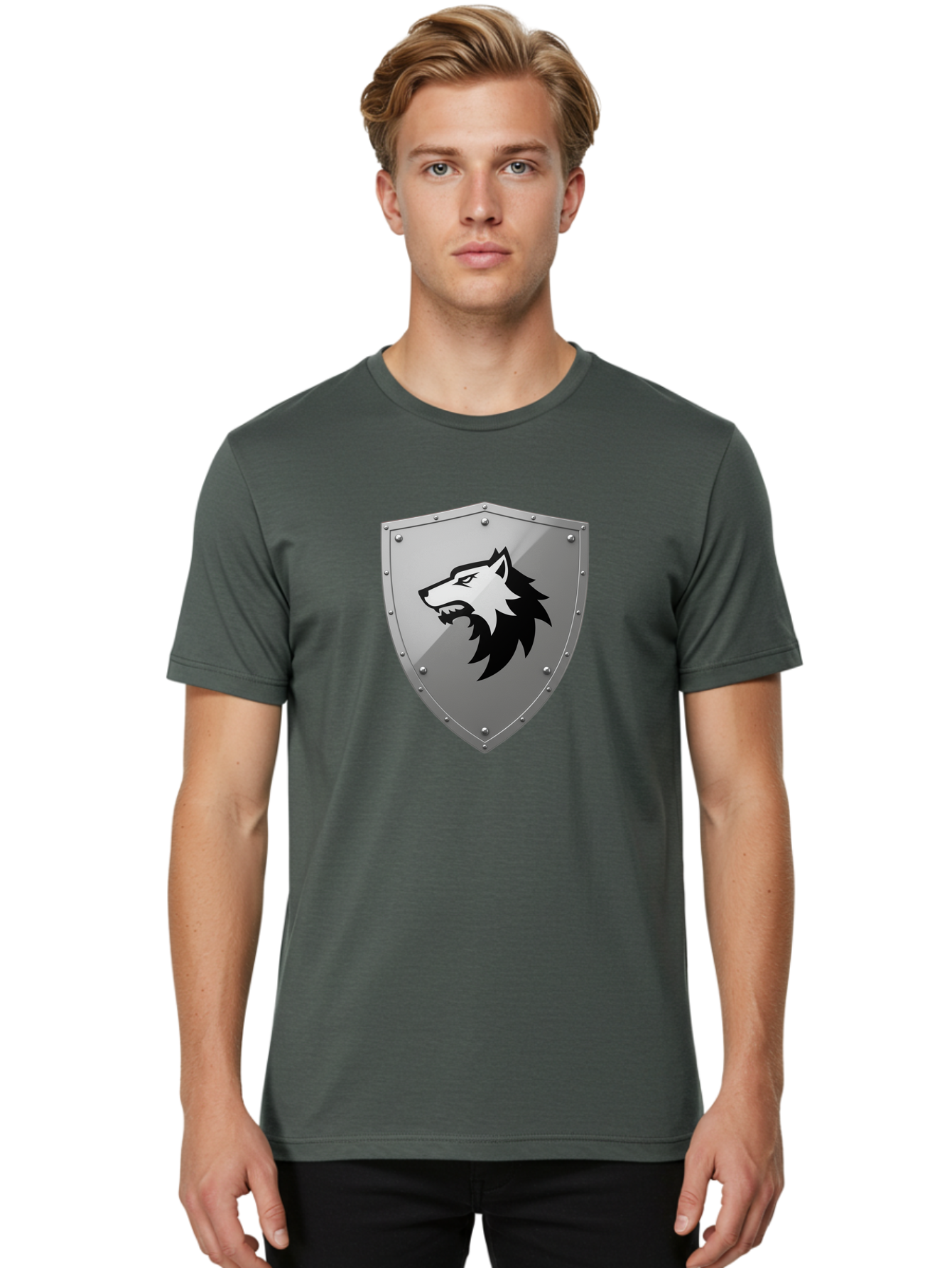 Wolf-Shield Men'S Graphic Tee, 100% Cotton, Comfortable Casual Summer Wear, Machine Washable, Vintage Camera, Old Camera, Antique Camera, Black Camera, Classic Photography, Photography Equipment, Nostalgic Device, Film Camera, Camera Art Bah388