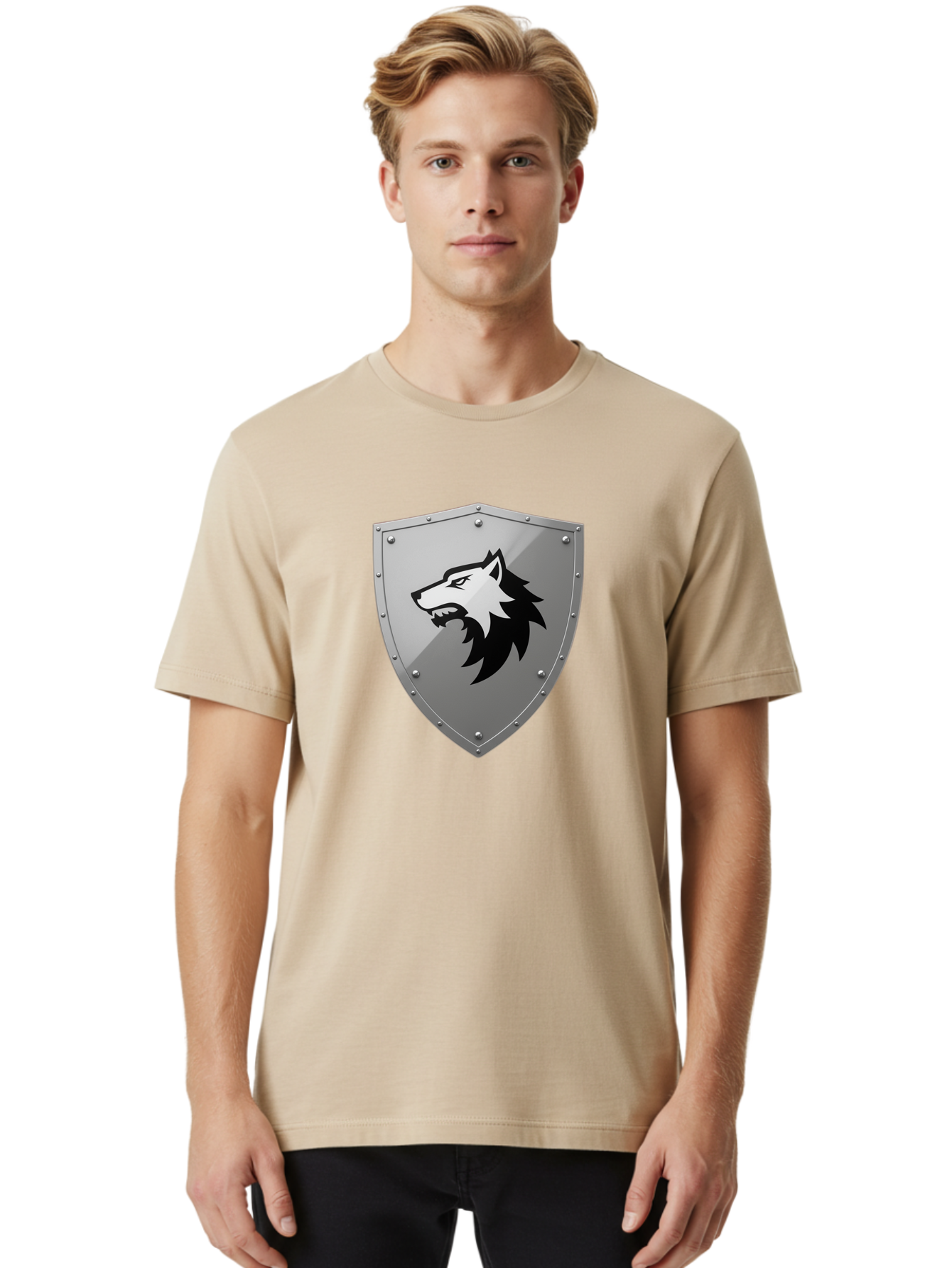 Wolf-Shield Men'S Graphic Tee, 100% Cotton, Comfortable Casual Summer Wear, Machine Washable, Vintage Camera, Old Camera, Antique Camera, Black Camera, Classic Photography, Photography Equipment, Nostalgic Device, Film Camera, Camera Art Bah388