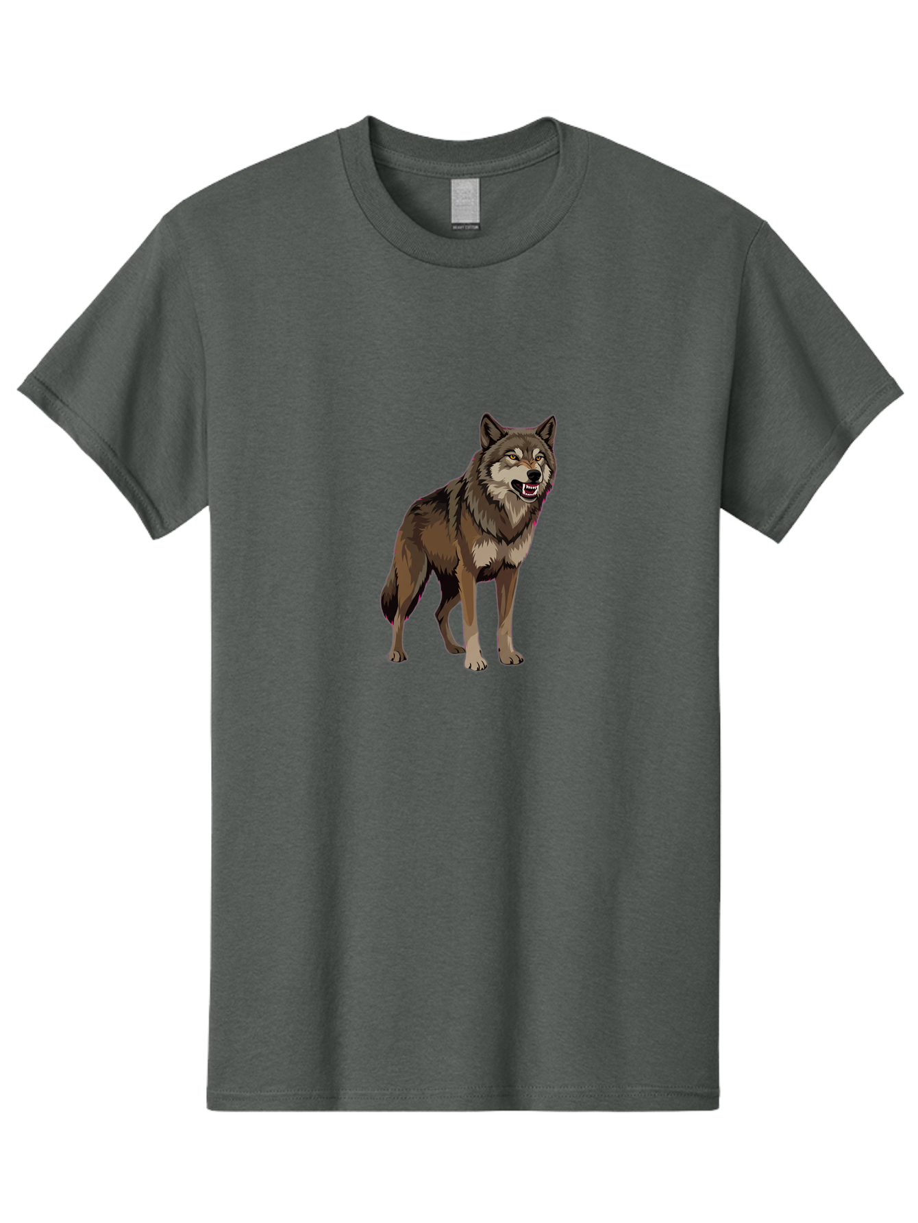 Wolf Men'S Graphic Tee, 100% Cotton, Comfortable Casual Summer Wear, Machine Washable, Vintage Camera, Old Camera, Antique Camera, Black Camera, Classic Photography, Photography Equipment, Nostalgic Device, Film Camera, Camera Art Bah390