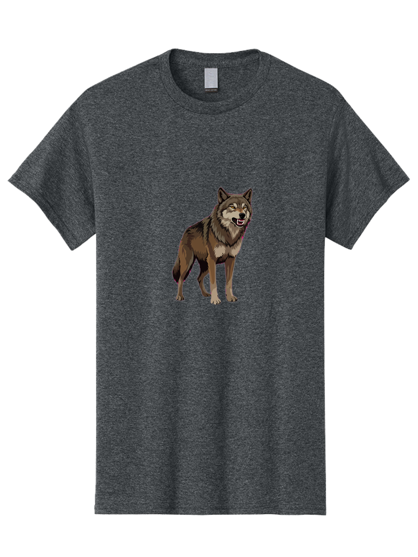 Wolf Men'S Graphic Tee, 100% Cotton, Comfortable Casual Summer Wear, Machine Washable, Vintage Camera, Old Camera, Antique Camera, Black Camera, Classic Photography, Photography Equipment, Nostalgic Device, Film Camera, Camera Art Bah390