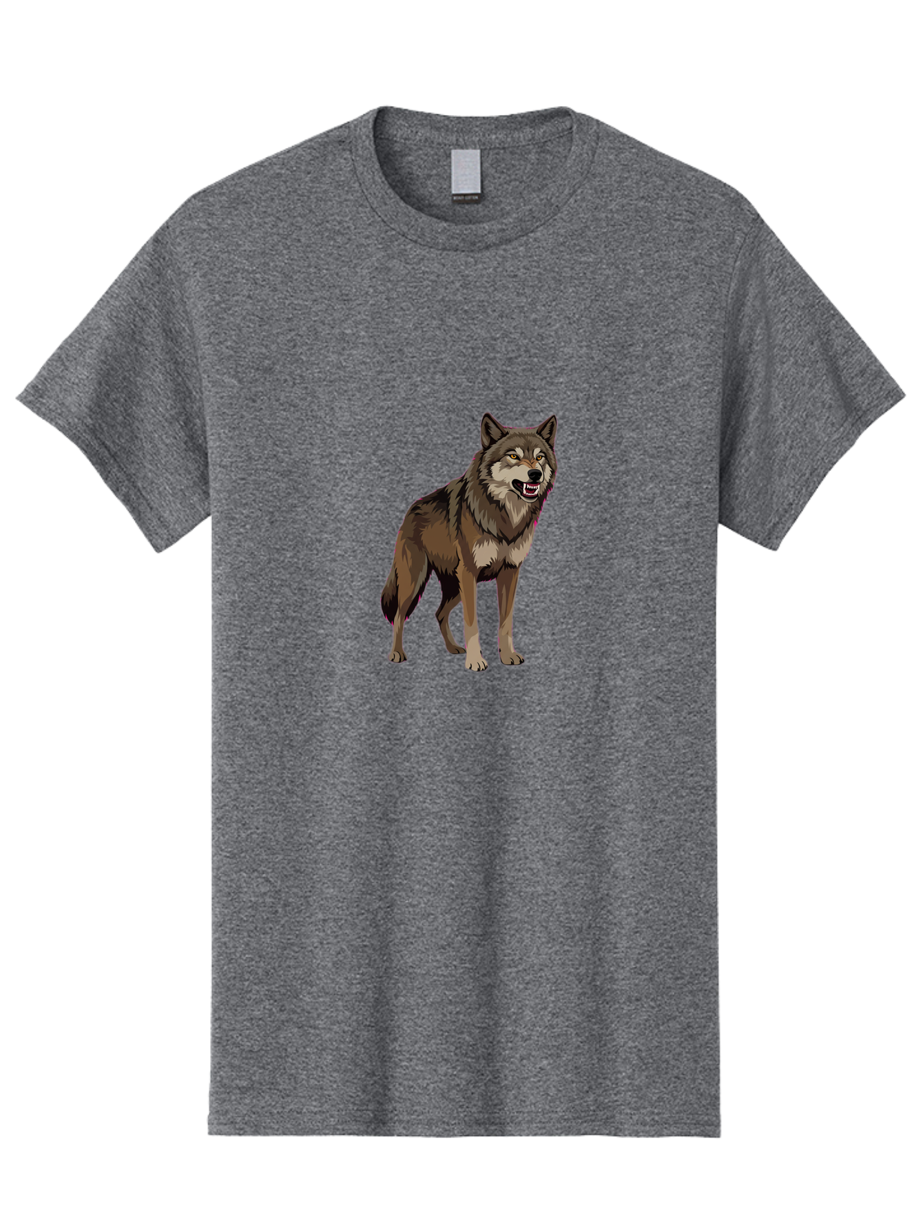 Wolf Men'S Graphic Tee, 100% Cotton, Comfortable Casual Summer Wear, Machine Washable, Vintage Camera, Old Camera, Antique Camera, Black Camera, Classic Photography, Photography Equipment, Nostalgic Device, Film Camera, Camera Art Bah390