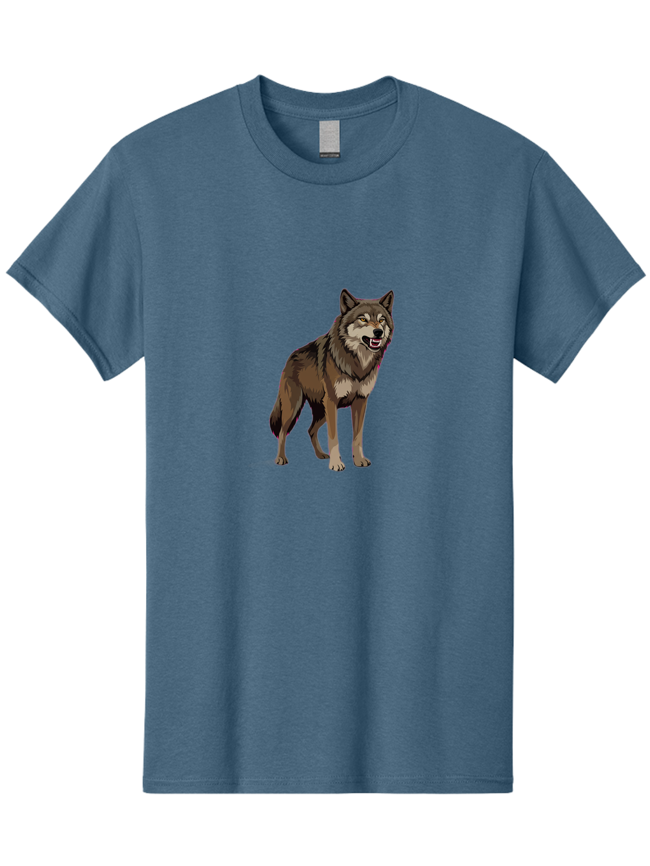 Wolf Men'S Graphic Tee, 100% Cotton, Comfortable Casual Summer Wear, Machine Washable, Vintage Camera, Old Camera, Antique Camera, Black Camera, Classic Photography, Photography Equipment, Nostalgic Device, Film Camera, Camera Art Bah390