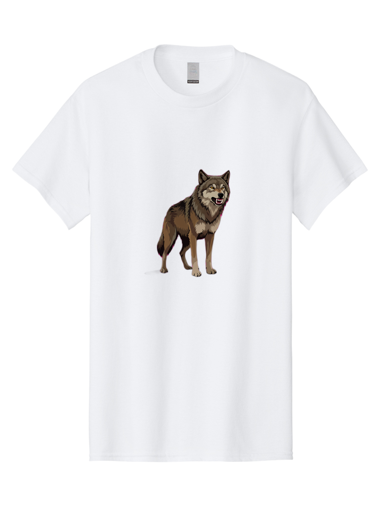 Wolf Men'S Graphic Tee, 100% Cotton, Comfortable Casual Summer Wear, Machine Washable, Vintage Camera, Old Camera, Antique Camera, Black Camera, Classic Photography, Photography Equipment, Nostalgic Device, Film Camera, Camera Art Bah390