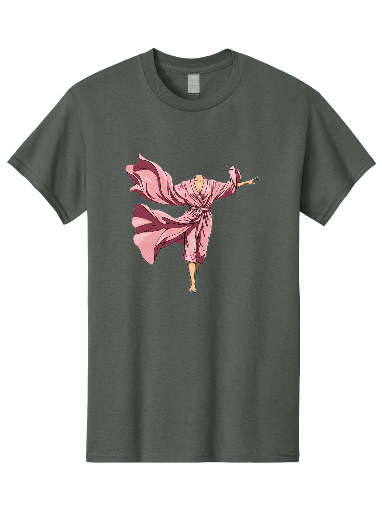 Woman-In-Flowing-Pink-Robe Men'S Graphic Tee, 100% Cotton, Comfortable Casual Summer Wear, Machine Washable, Vintage Camera, Old Camera, Antique Camera, Black Camera, Classic Photography, Photography Equipment, Nostalgic Device, Film Camera, Bah391