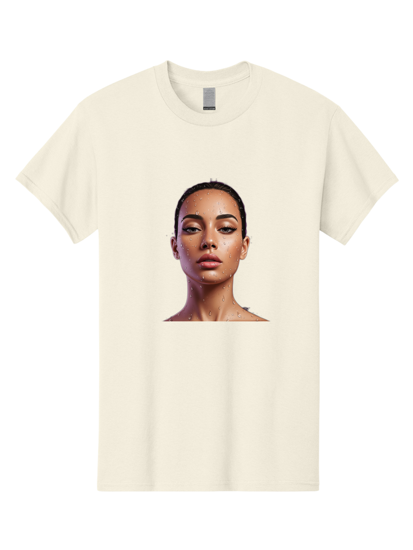 Woman-With-Water-Droplets Men'S Graphic Tee, 100% Cotton, Comfortable Casual Summer Wear, Machine Washable, Vintage Camera, Old Camera, Antique Camera, Black Camera, Classic Photography, Photography Equipment, Nostalgic Device, Film Camera, Bah397