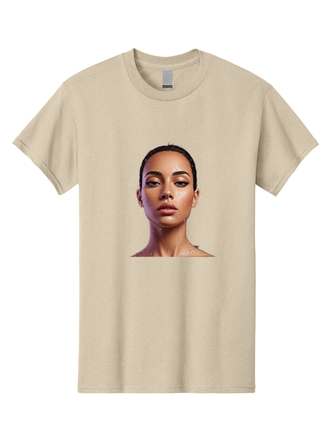 Woman-With-Water-Droplets Men'S Graphic Tee, 100% Cotton, Comfortable Casual Summer Wear, Machine Washable, Vintage Camera, Old Camera, Antique Camera, Black Camera, Classic Photography, Photography Equipment, Nostalgic Device, Film Camera, Bah397