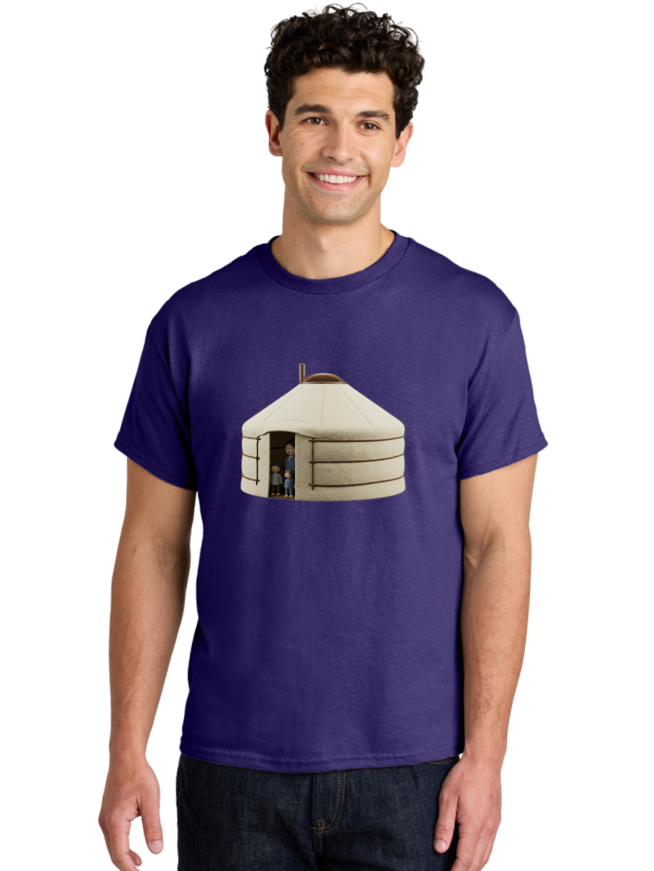 Yurt-With-Family Men'S Graphic Tee, 100% Cotton, Comfortable Casual Summer Wear, Machine Washable, Vintage Camera, Old Camera, Antique Camera, Black Camera, Classic Photography, Photography Equipment, Nostalgic Device, Film Camera, Camera Art Bah412