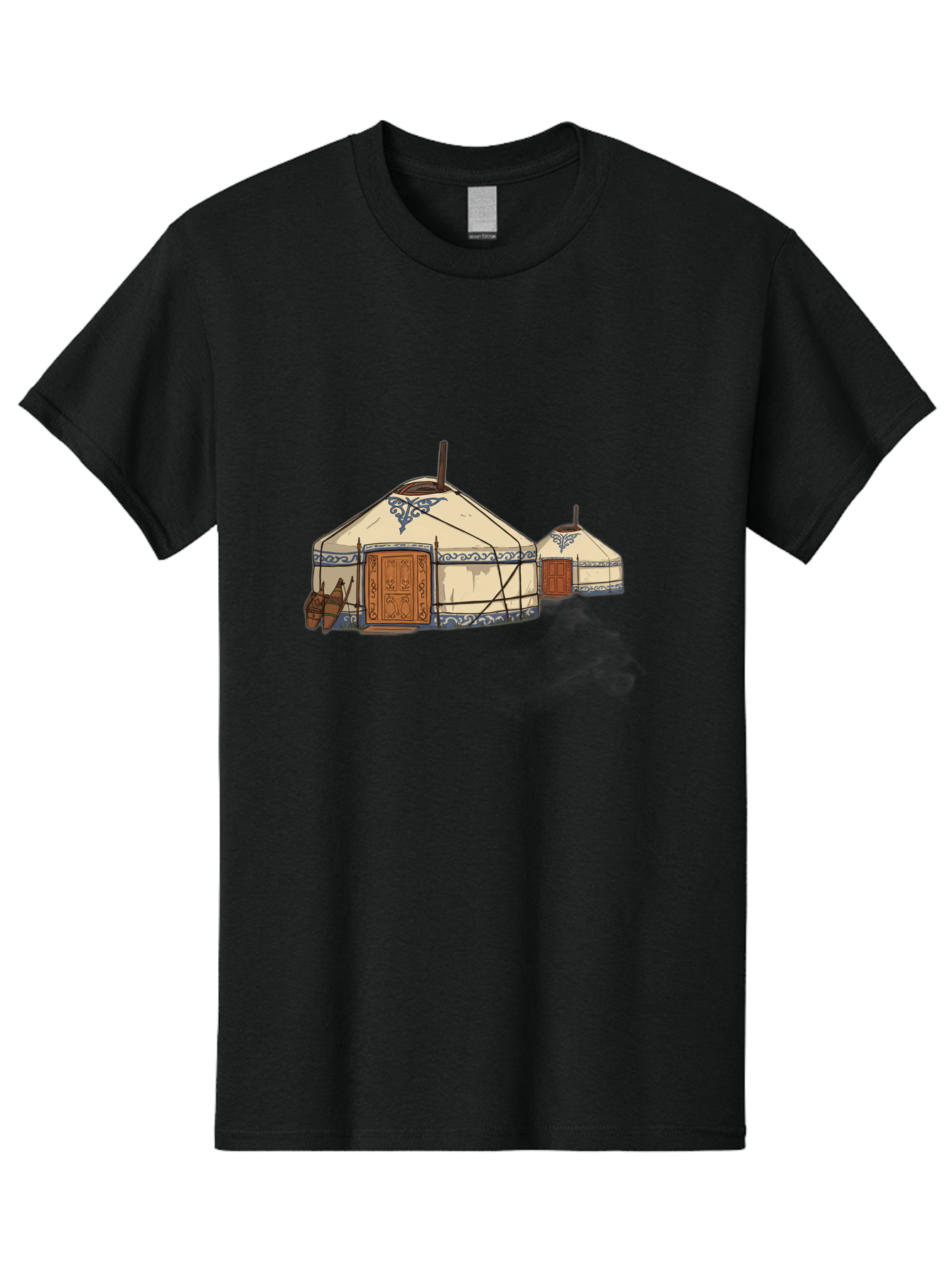 Yurts-1 Men'S Graphic Tee, 100% Cotton, Comfortable Casual Summer Wear, Machine Washable, Vintage Camera, Old Camera, Antique Camera, Black Camera, Classic Photography, Photography Equipment, Nostalgic Device, Film Camera, Camera Art Bah414