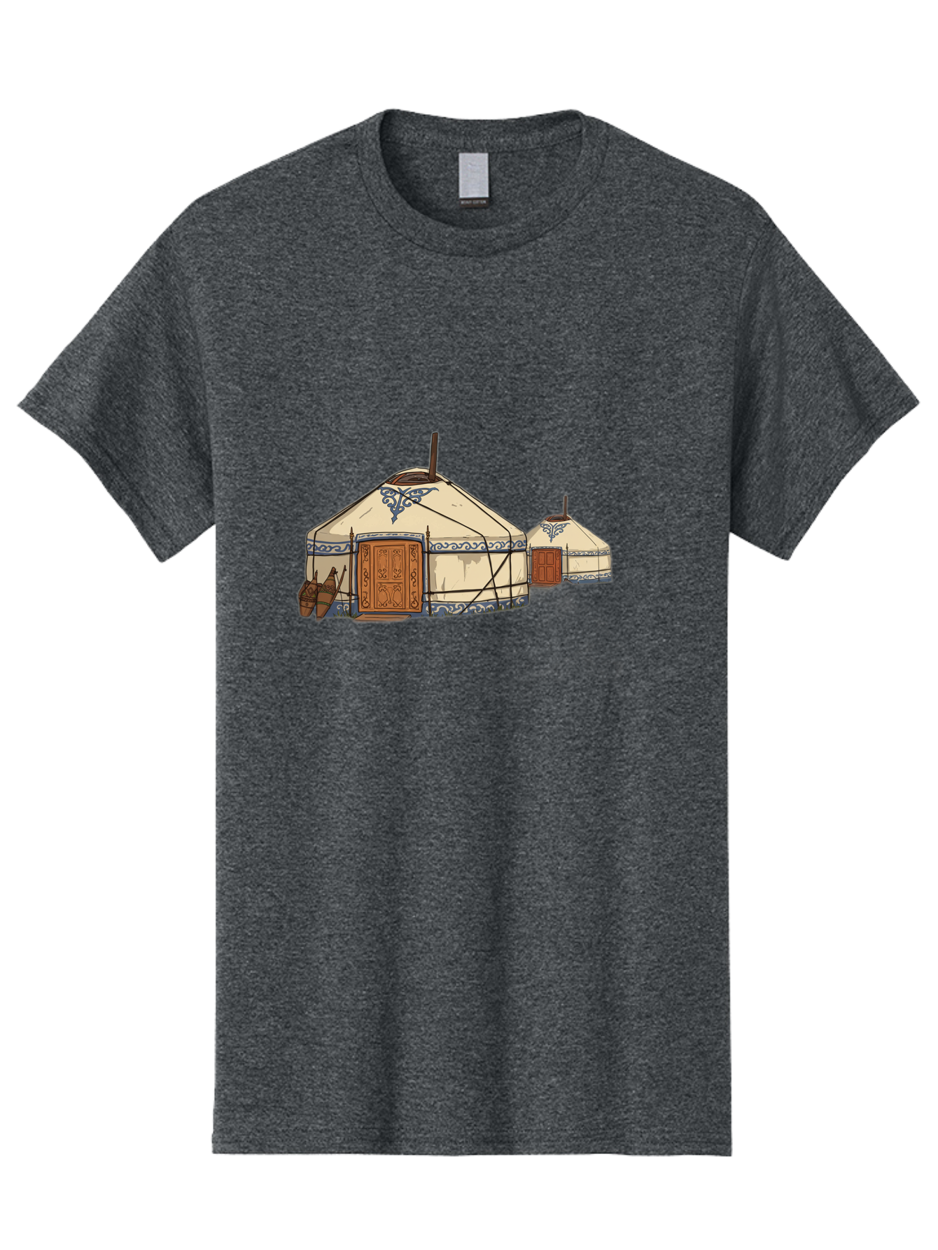 Yurts-1 Men'S Graphic Tee, 100% Cotton, Comfortable Casual Summer Wear, Machine Washable, Vintage Camera, Old Camera, Antique Camera, Black Camera, Classic Photography, Photography Equipment, Nostalgic Device, Film Camera, Camera Art Bah414