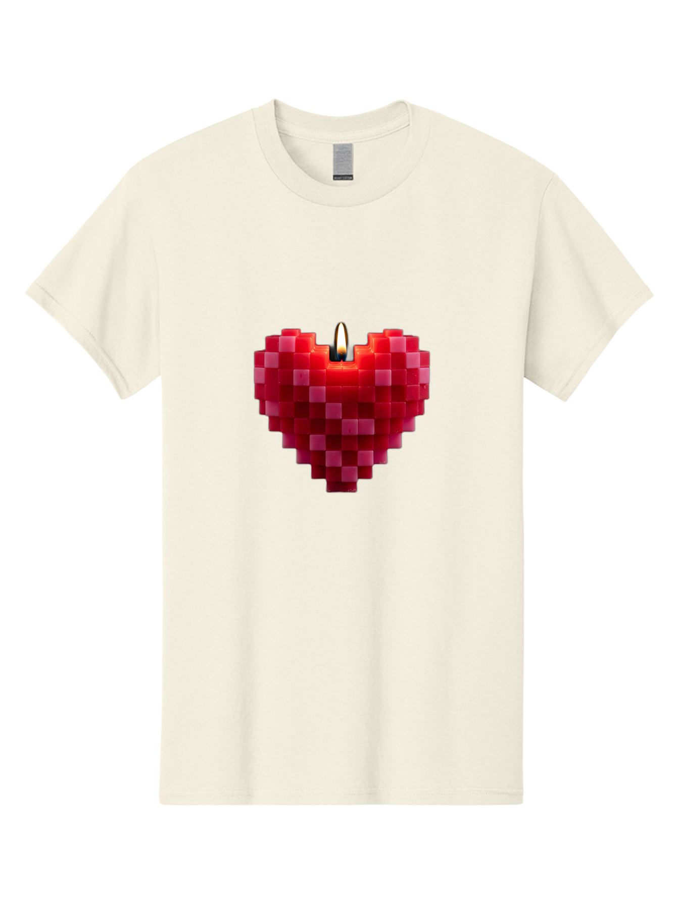 3D-Red-Heart-Candle Men'S Graphic Tee, 100% Cotton, Comfortable Casual Summer Wear, Machine Washable, Vintage Camera, Old Camera, Antique Camera, Black Camera, Classic Photography, Photography Equipment, Nostalgic Device, Film Camera, Bah419