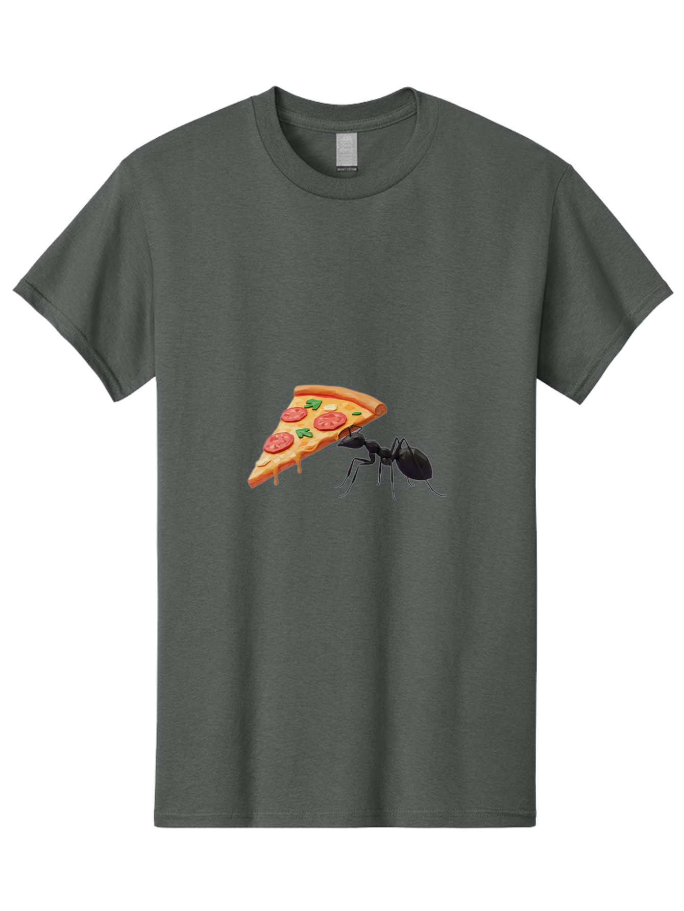Ant-And-Pizza-Slice Men'S Graphic Tee, 100% Cotton, Comfortable Casual Summer Wear, Machine Washable, Vintage Camera, Old Camera, Antique Camera, Black Camera, Classic Photography, Photography Equipment, Nostalgic Device, Film Camera, Bah436