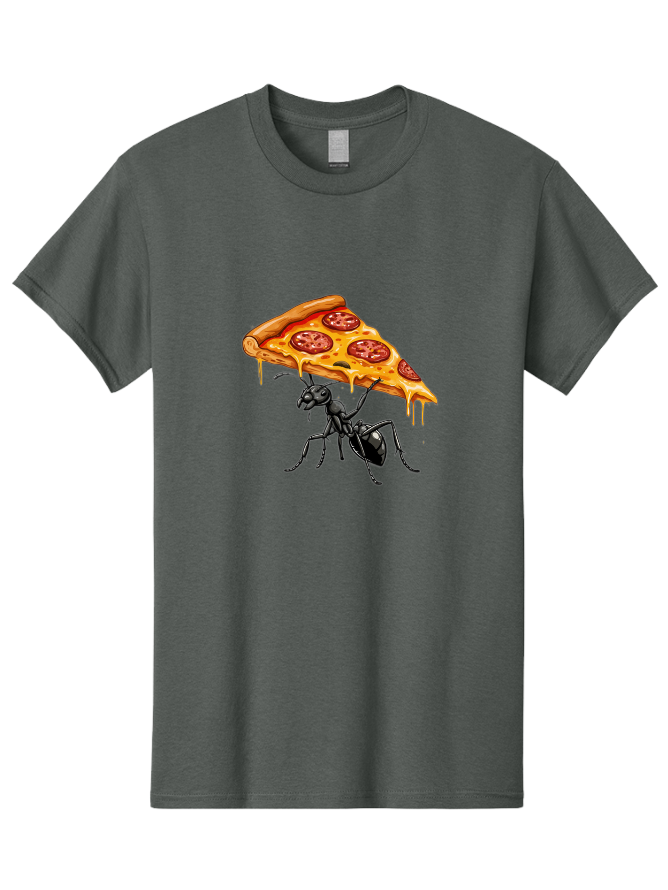 Ant-Carrying-Pizza-Slice-1 Men'S Graphic Tee, 100% Cotton, Comfortable Casual Summer Wear, Machine Washable, Vintage Camera, Old Camera, Antique Camera, Black Camera, Classic Photography, Photography Equipment, Nostalgic Device, Film Camera, Bah438