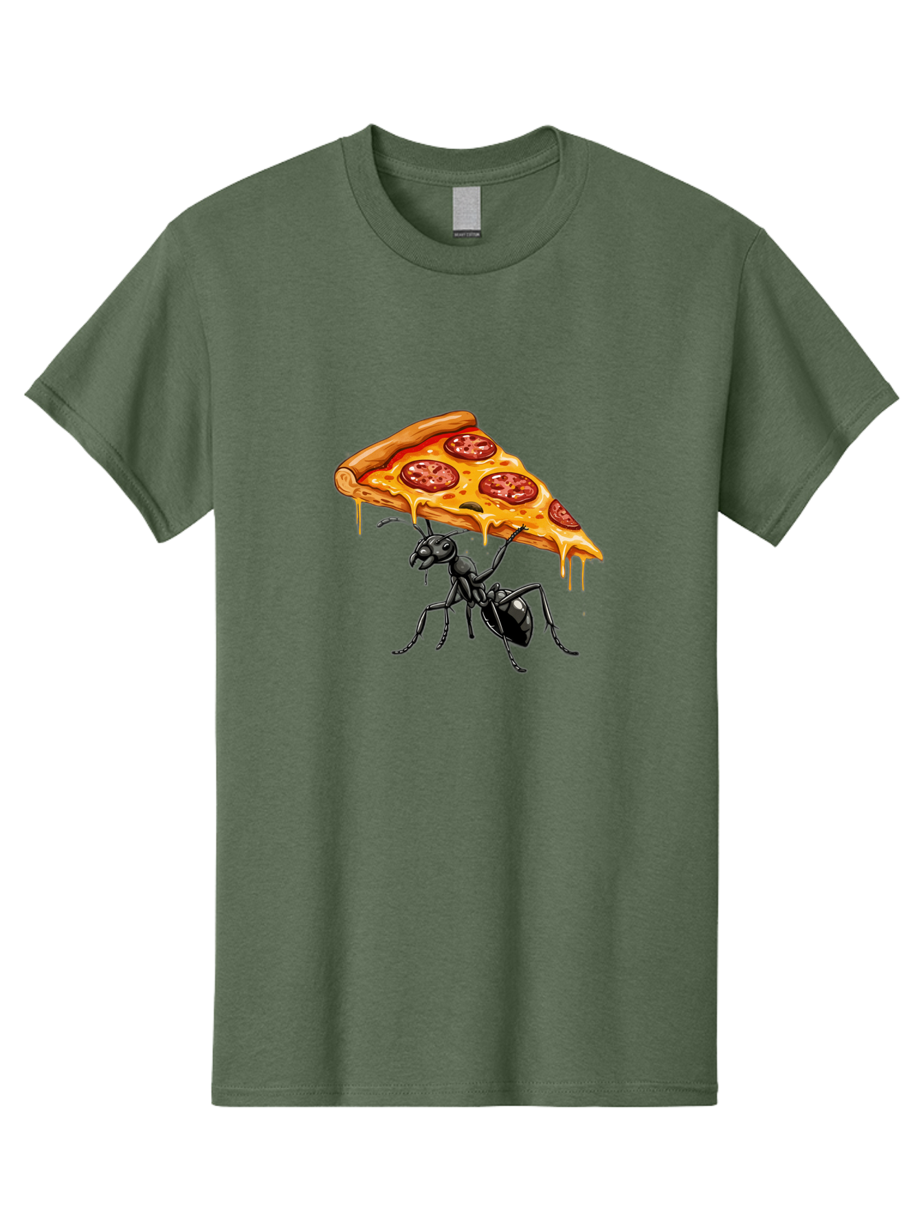 Ant-Carrying-Pizza-Slice-1 Men'S Graphic Tee, 100% Cotton, Comfortable Casual Summer Wear, Machine Washable, Vintage Camera, Old Camera, Antique Camera, Black Camera, Classic Photography, Photography Equipment, Nostalgic Device, Film Camera, Bah438