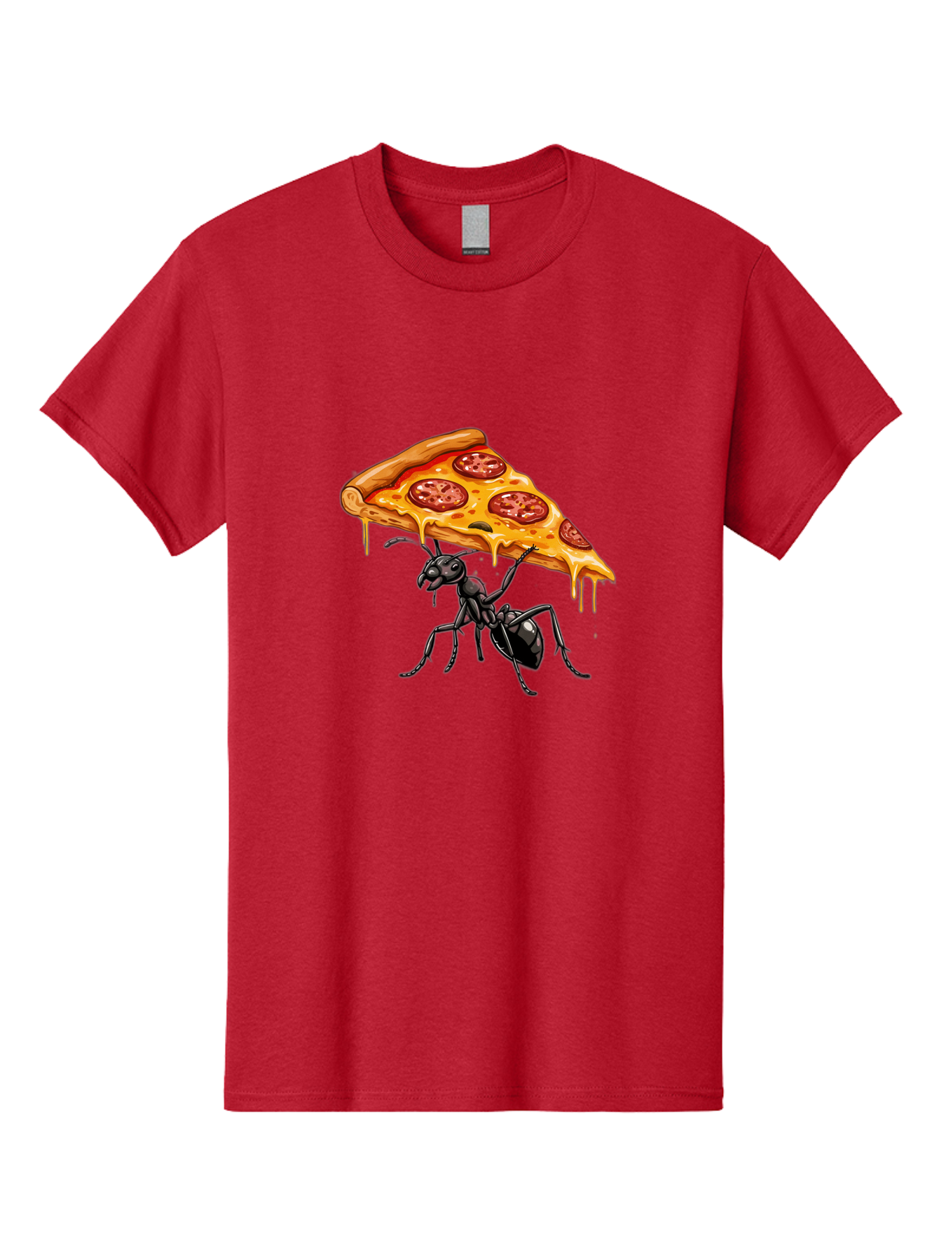 Ant-Carrying-Pizza-Slice-1 Men'S Graphic Tee, 100% Cotton, Comfortable Casual Summer Wear, Machine Washable, Vintage Camera, Old Camera, Antique Camera, Black Camera, Classic Photography, Photography Equipment, Nostalgic Device, Film Camera, Bah438
