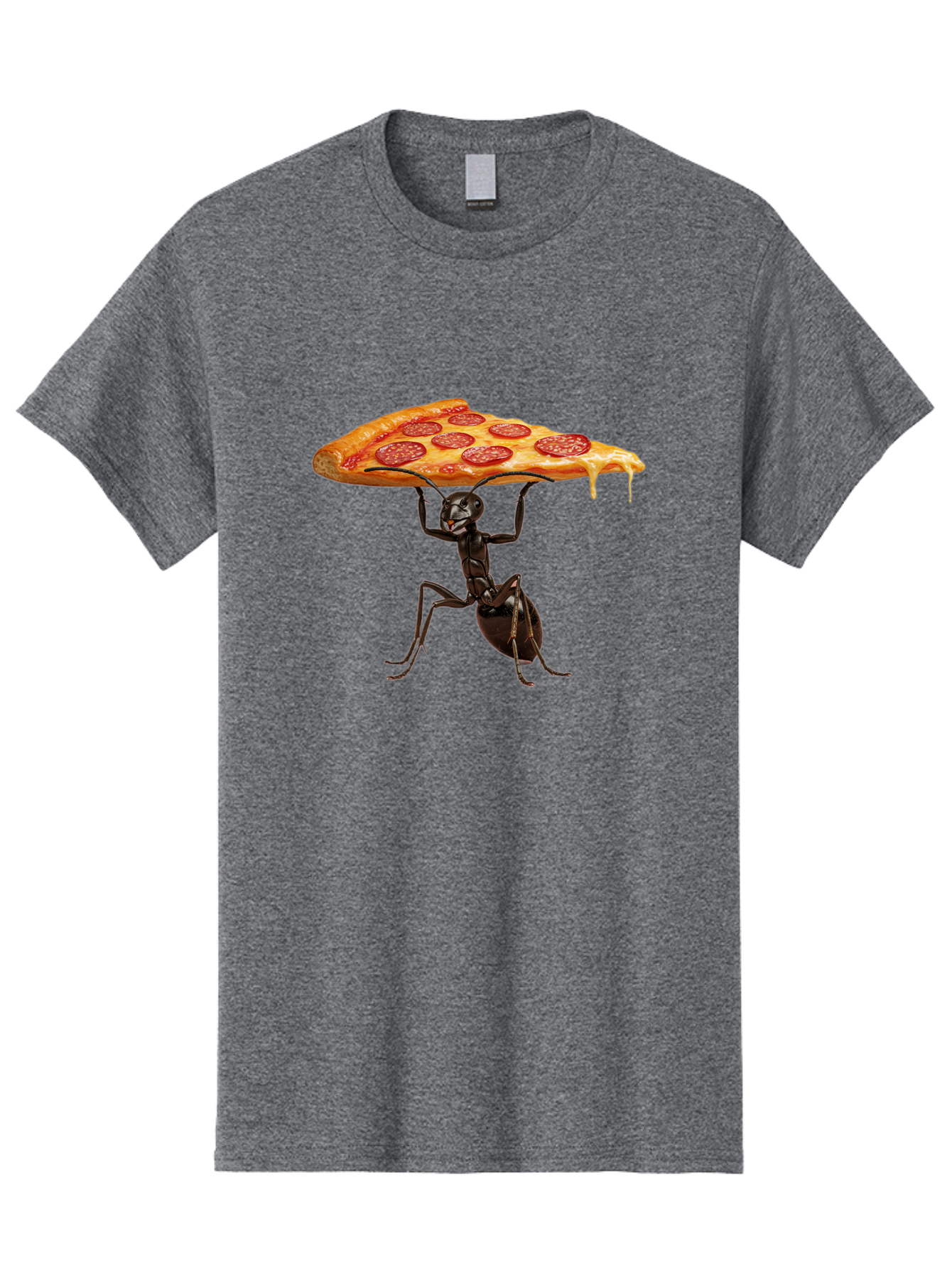 Ant-Carrying-Pizza-Slice-2 Men'S Graphic Tee, 100% Cotton, Comfortable Casual Summer Wear, Machine Washable, Vintage Camera, Old Camera, Antique Camera, Black Camera, Classic Photography, Photography Equipment, Nostalgic Device, Film Camera, Bah439