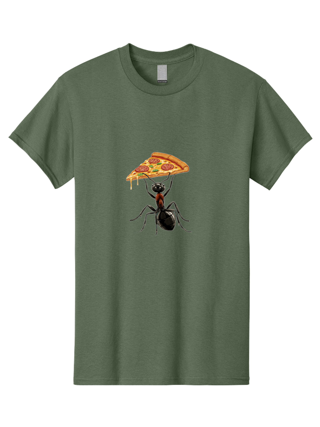 Ant-Carrying-Pizza-Slice-3 Men'S Graphic Tee, 100% Cotton, Comfortable Casual Summer Wear, Machine Washable, Vintage Camera, Old Camera, Antique Camera, Black Camera, Classic Photography, Photography Equipment, Nostalgic Device, Film Camera, Bah440