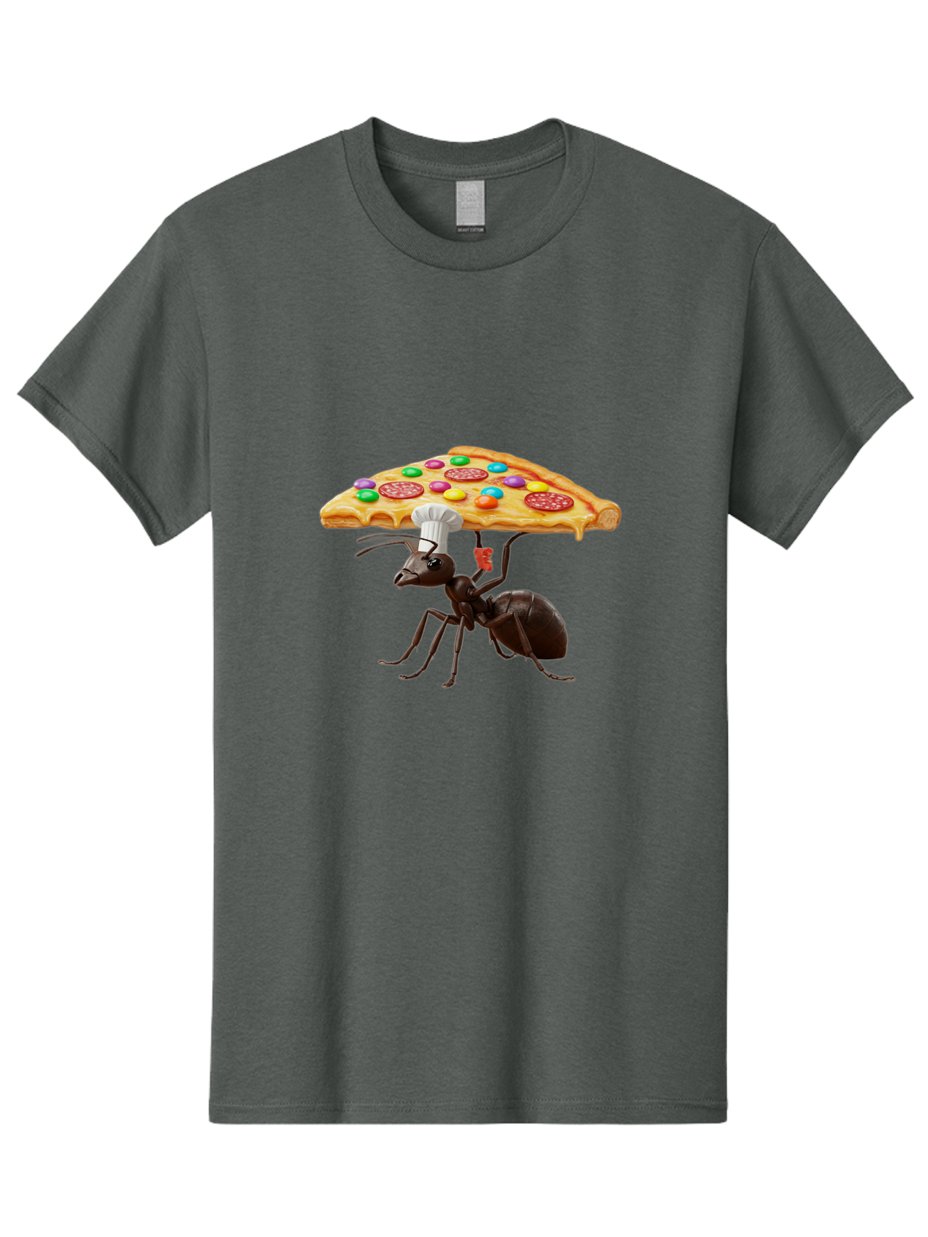 Ant-Chef-Pizza Men'S Graphic Tee, 100% Cotton, Comfortable Casual Summer Wear, Machine Washable, Vintage Camera, Old Camera, Antique Camera, Black Camera, Classic Photography, Photography Equipment, Nostalgic Device, Film Camera, Camera Art Bah443