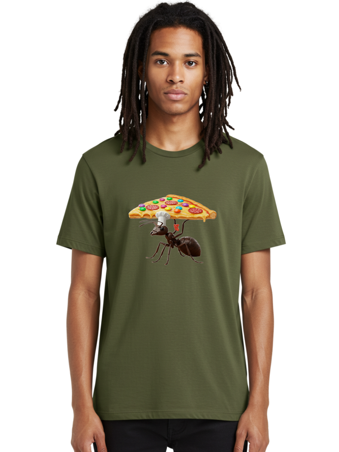Ant-Chef-Pizza Men'S Graphic Tee, 100% Cotton, Comfortable Casual Summer Wear, Machine Washable, Vintage Camera, Old Camera, Antique Camera, Black Camera, Classic Photography, Photography Equipment, Nostalgic Device, Film Camera, Camera Art Bah443