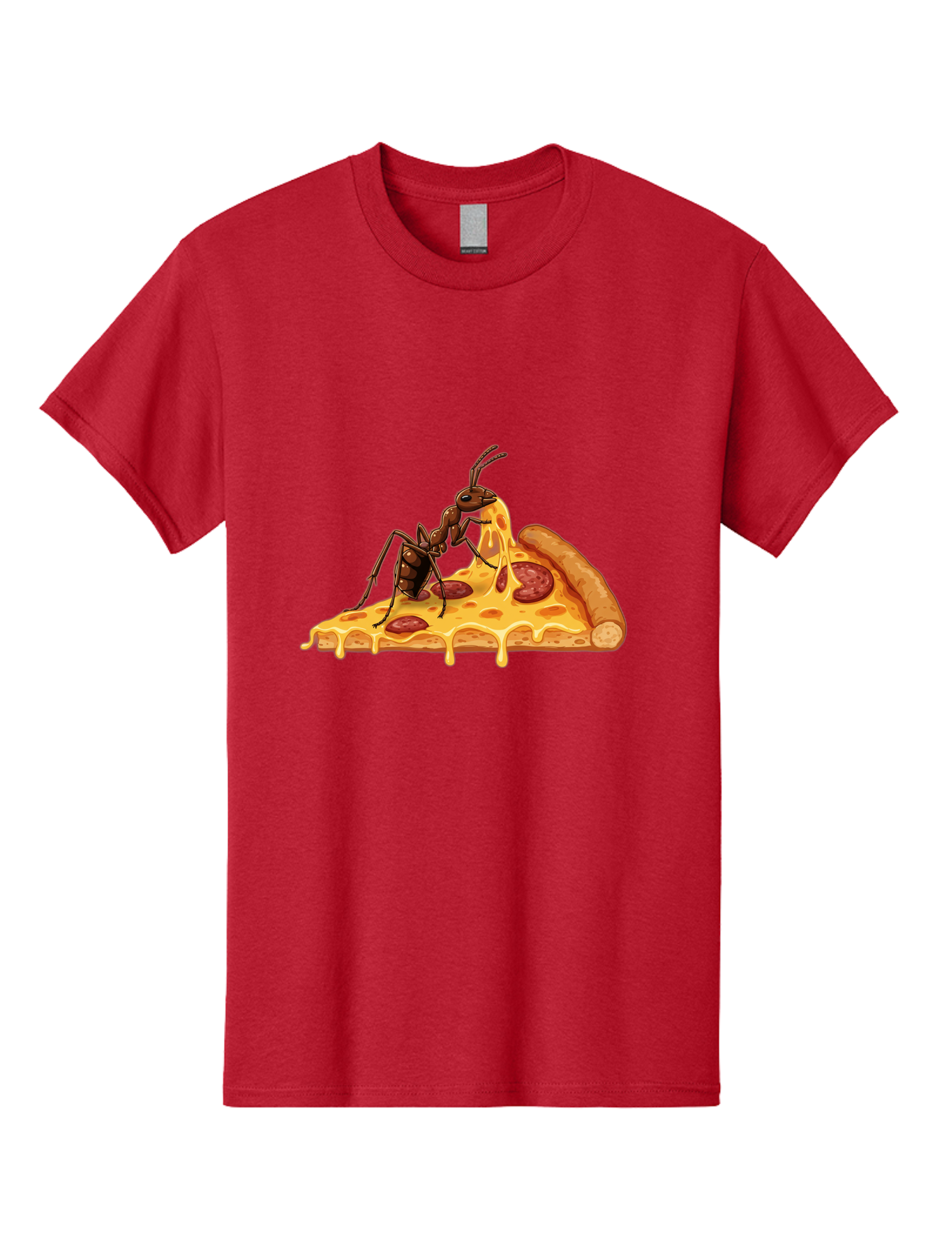 Ant-Eating-Pizza Men'S Graphic Tee, 100% Cotton, Comfortable Casual Summer Wear, Machine Washable, Vintage Camera, Old Camera, Antique Camera, Black Camera, Classic Photography, Photography Equipment, Nostalgic Device, Film Camera, Camera Art Bah444