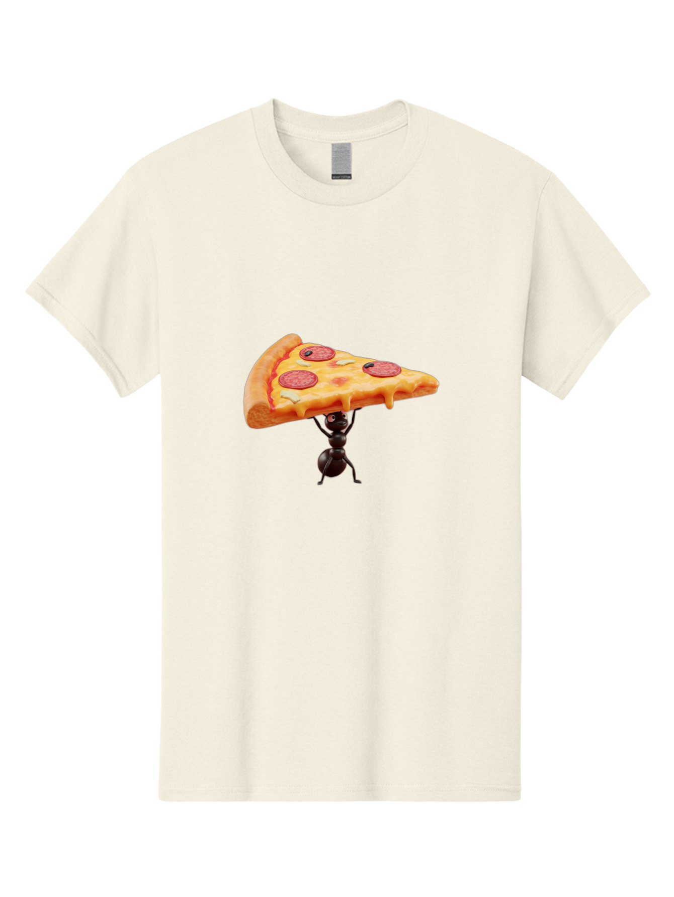 Ant-Lifting-Pizza-Slice Men'S Graphic Tee, 100% Cotton, Comfortable Casual Summer Wear, Machine Washable, Vintage Camera, Old Camera, Antique Camera, Black Camera, Classic Photography, Photography Equipment, Nostalgic Device, Film Camera, Bah447