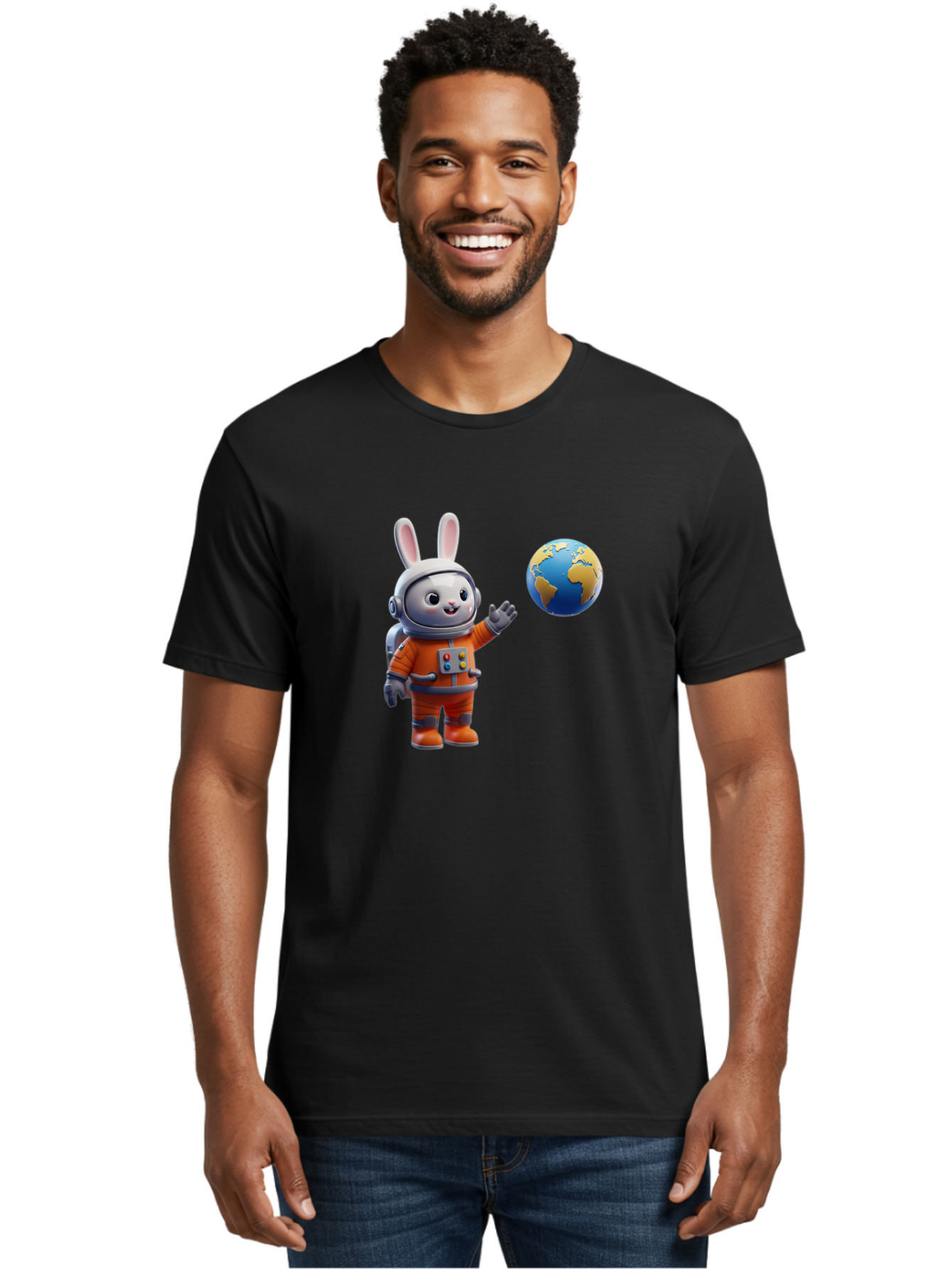Astronaut-Bunny-19 Men'S Graphic Tee, 100% Cotton, Comfortable Casual Summer Wear, Machine Washable, Vintage Camera, Old Camera, Antique Camera, Black Camera, Classic Photography, Photography Equipment, Nostalgic Device, Film Camera, Bah460