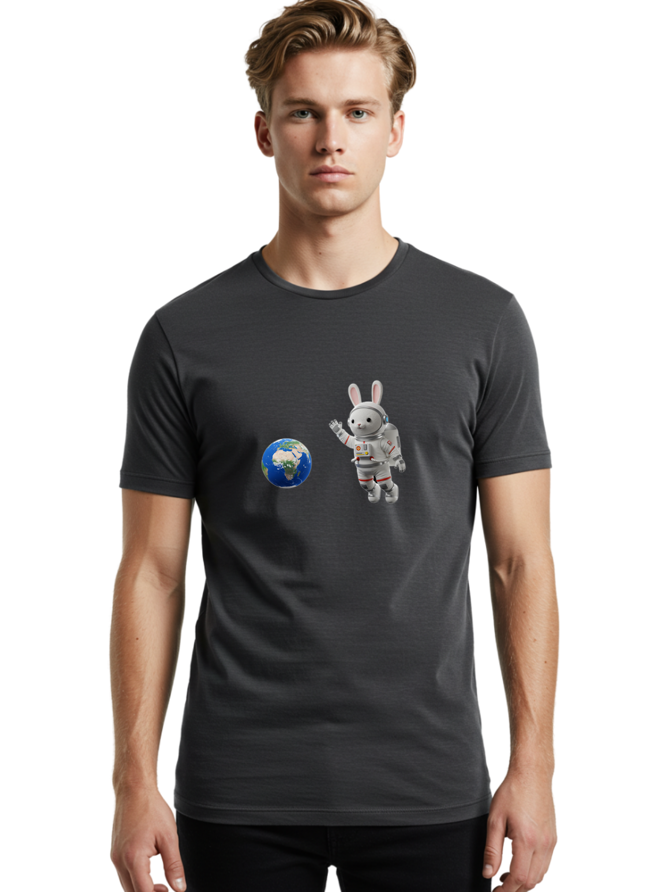 Astronaut-Bunny-20 Men'S Graphic Tee, 100% Cotton, Comfortable Casual Summer Wear, Machine Washable, Vintage Camera, Old Camera, Antique Camera, Black Camera, Classic Photography, Photography Equipment, Nostalgic Device, Film Camera, Bah462