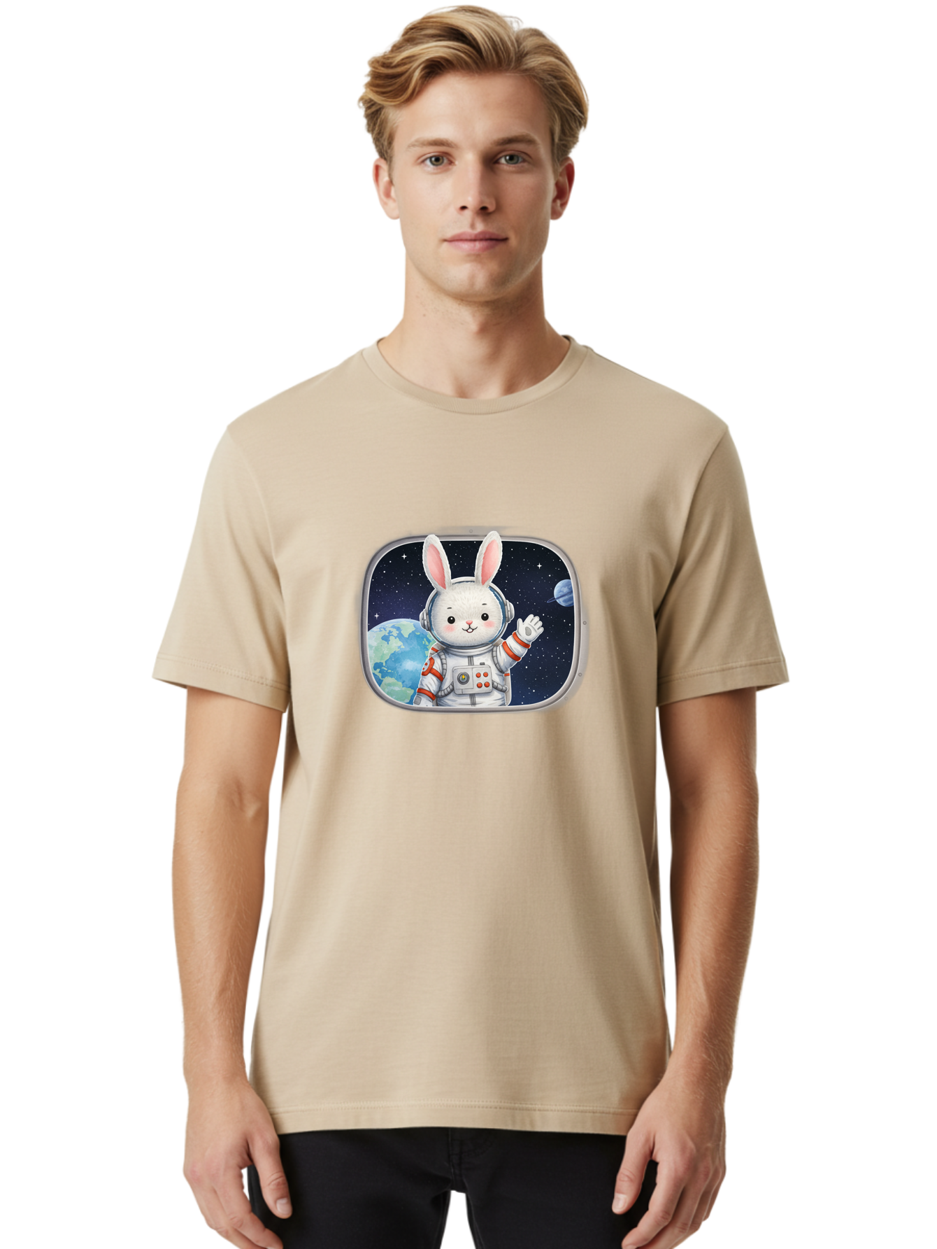 Astronaut-Bunny-29 Men'S Graphic Tee, 100% Cotton, Comfortable Casual Summer Wear, Machine Washable, Vintage Camera, Old Camera, Antique Camera, Black Camera, Classic Photography, Photography Equipment, Nostalgic Device, Film Camera, Bah471