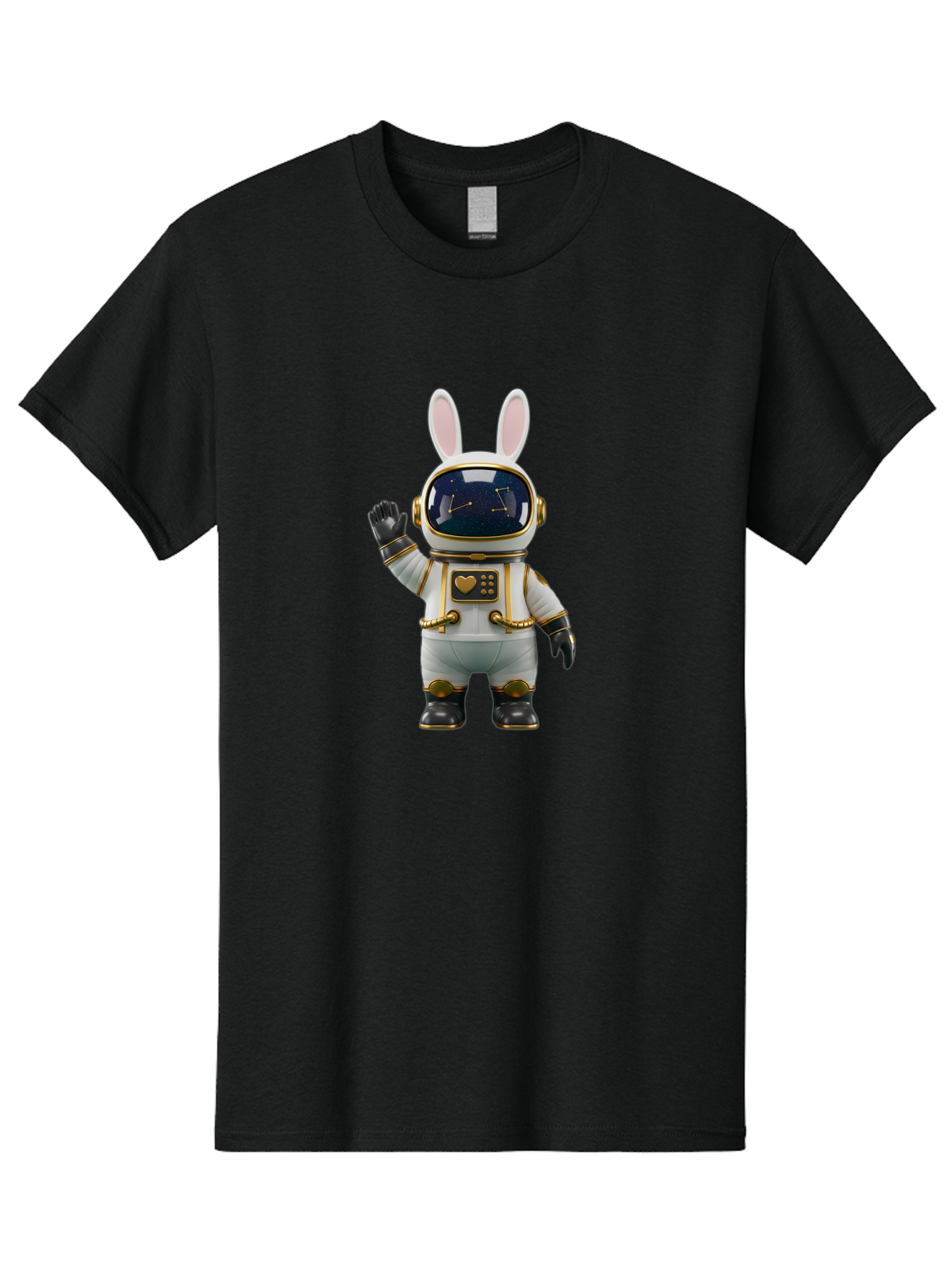 Astronaut-Bunny-7 Men'S Graphic Tee, 100% Cotton, Comfortable Casual Summer Wear, Machine Washable, Vintage Camera, Old Camera, Antique Camera, Black Camera, Classic Photography, Photography Equipment, Nostalgic Device, Film Camera, Camera Art Bah486