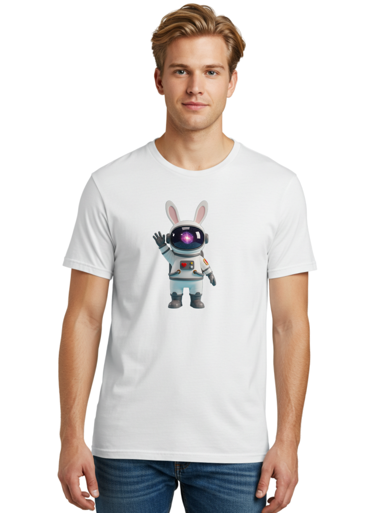 Astronaut-Bunny-9 Men'S Graphic Tee, 100% Cotton, Comfortable Casual Summer Wear, Machine Washable, Vintage Camera, Old Camera, Antique Camera, Black Camera, Classic Photography, Photography Equipment, Nostalgic Device, Film Camera, Camera Art Bah488