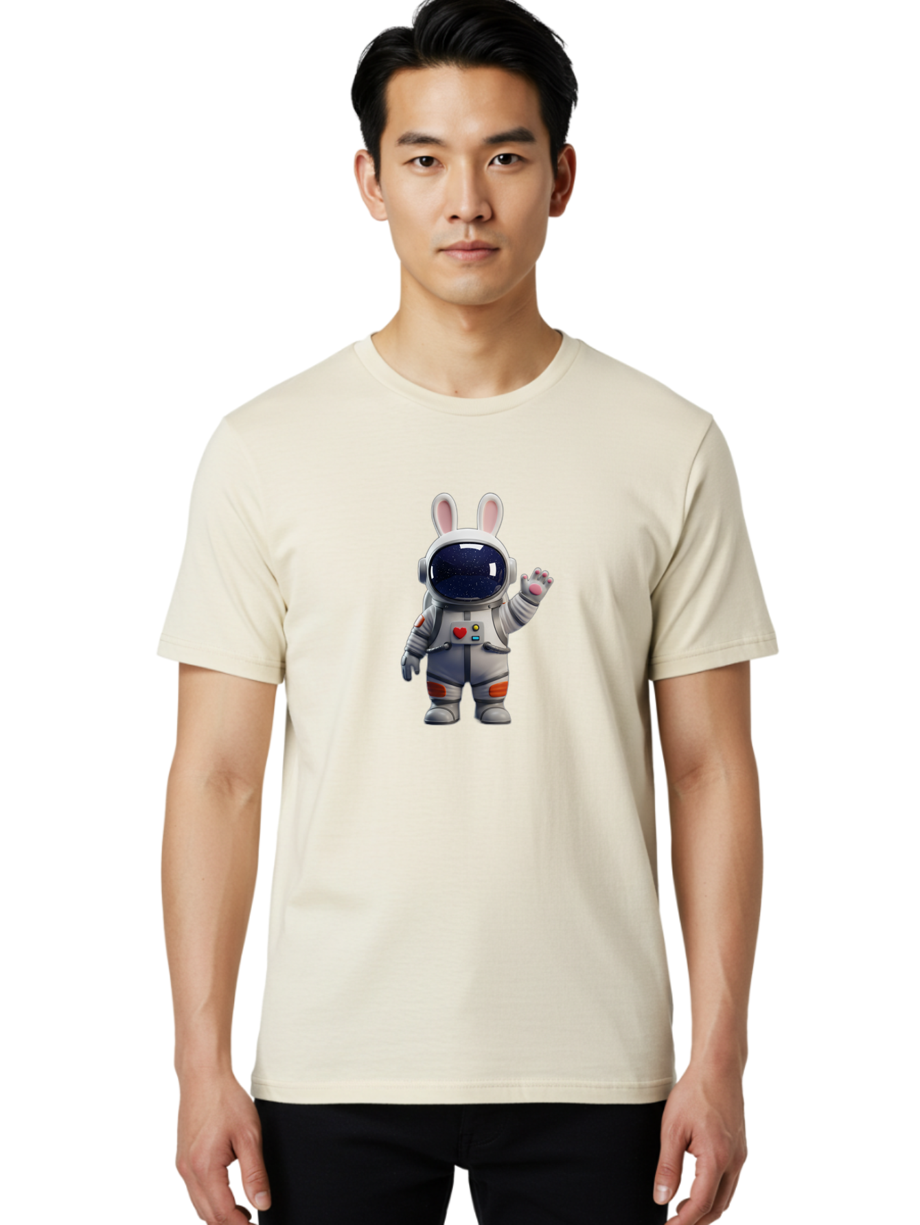 Astronaut-Bunny Men'S Graphic Tee, 100% Cotton, Comfortable Casual Summer Wear, Machine Washable, Vintage Camera, Old Camera, Antique Camera, Black Camera, Classic Photography, Photography Equipment, Nostalgic Device, Film Camera, Camera Art Bah489