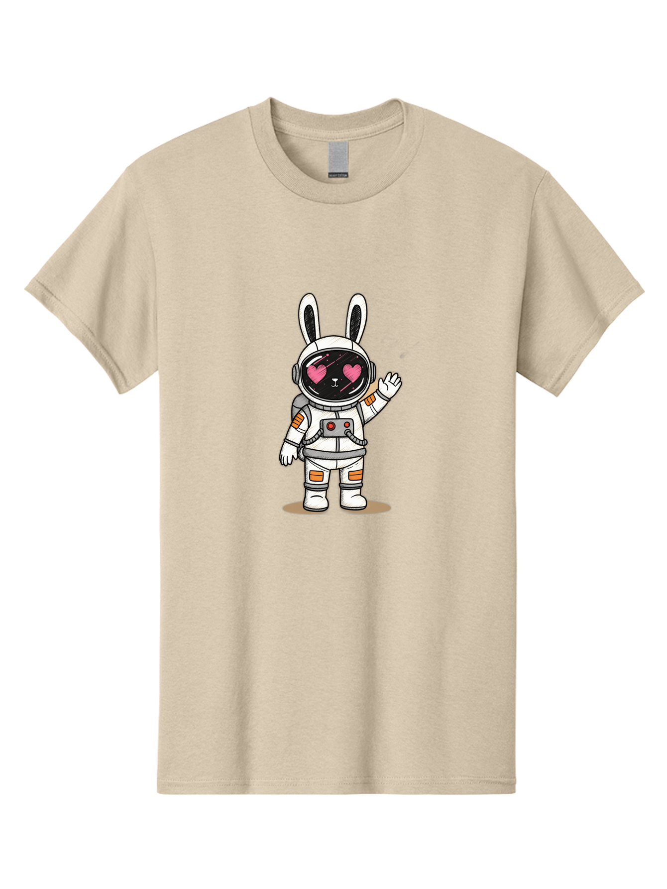 Astronaut-Rabbit-1 Men'S Graphic Tee, 100% Cotton, Comfortable Casual Summer Wear, Machine Washable, Vintage Camera, Old Camera, Antique Camera, Black Camera, Classic Photography, Photography Equipment, Nostalgic Device, Film Camera, Bah491