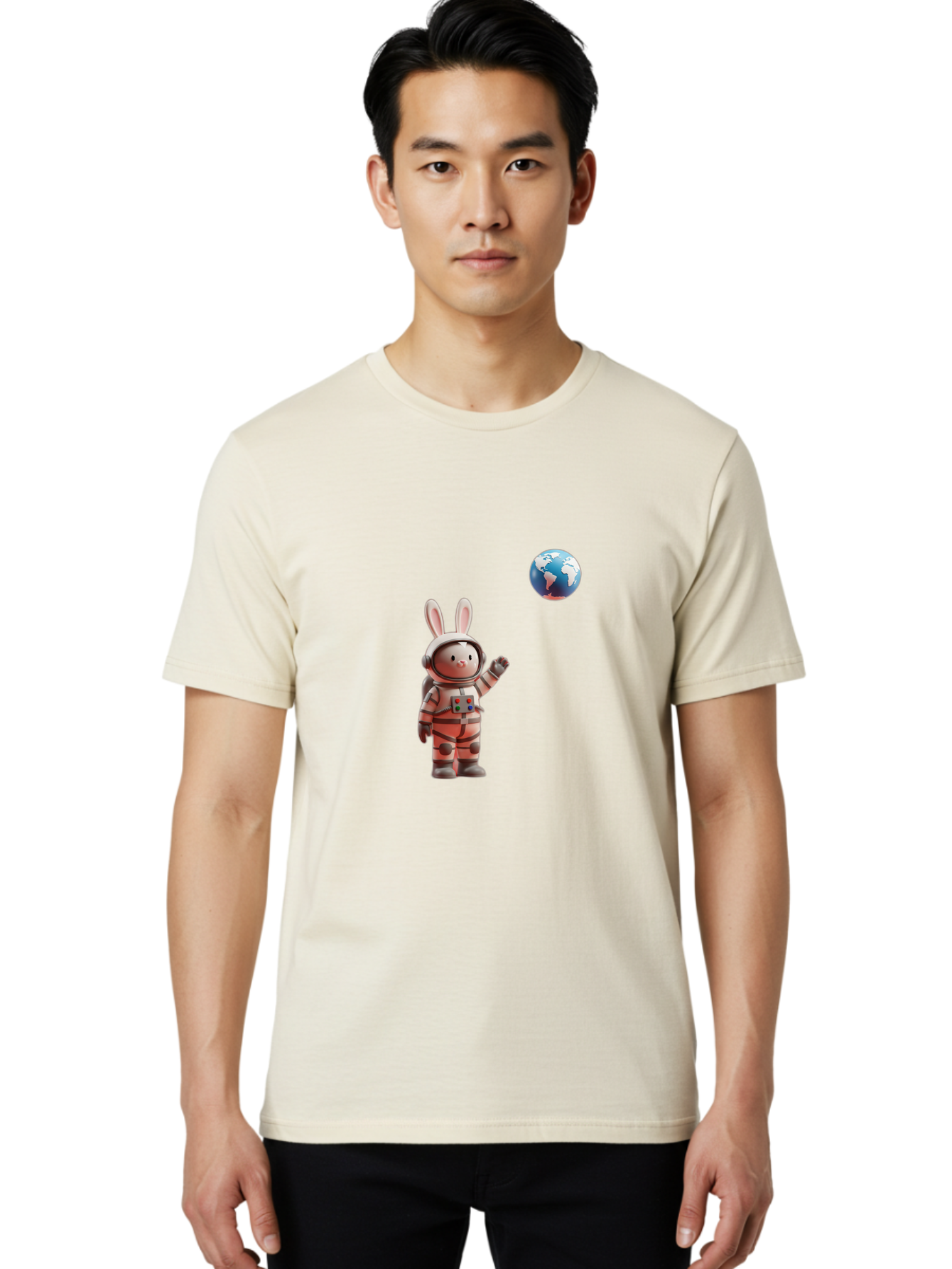 Astronaut-Rabbit-7 Men'S Graphic Tee, 100% Cotton, Comfortable Casual Summer Wear, Machine Washable, Vintage Camera, Old Camera, Antique Camera, Black Camera, Classic Photography, Photography Equipment, Nostalgic Device, Film Camera, Bah501