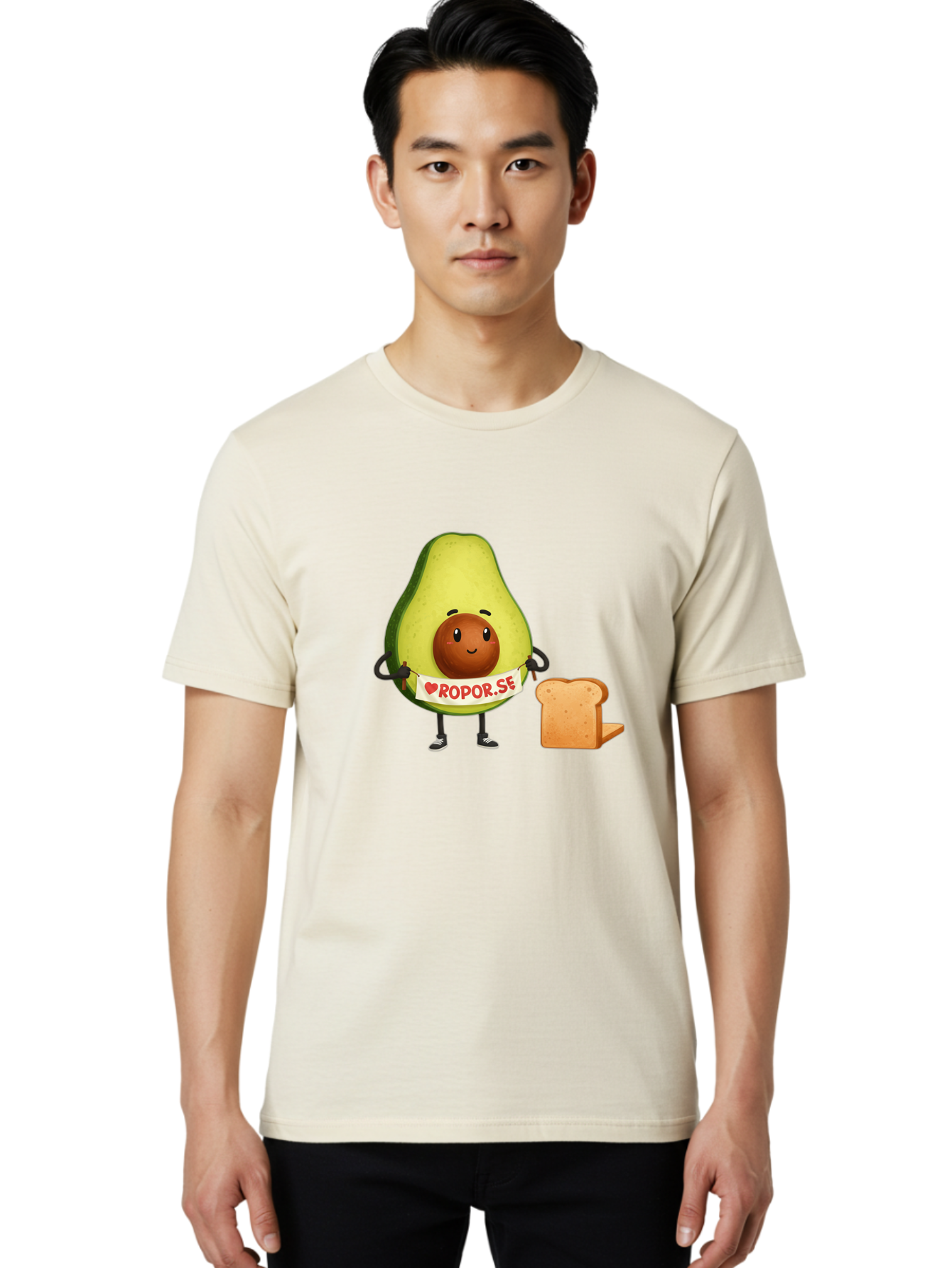 Avocado-Character-Ropor-Se Men'S Graphic Tee, 100% Cotton, Comfortable Casual Summer Wear, Machine Washable, Vintage Camera, Old Camera, Antique Camera, Black Camera, Classic Photography, Photography Equipment, Nostalgic Device, Film Camera, Bah508