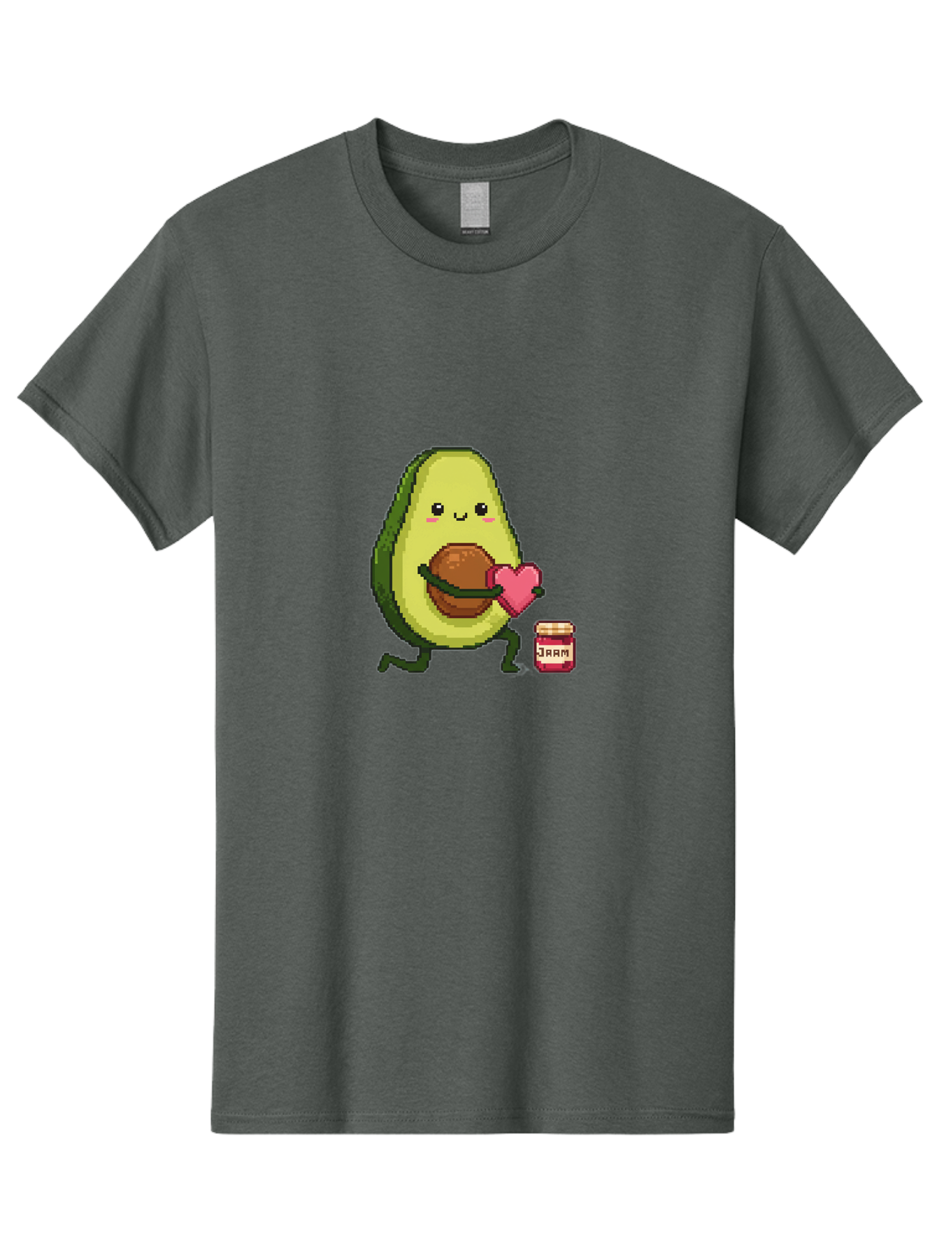 Avocado-Holding-Heart Men'S Graphic Tee, 100% Cotton, Comfortable Casual Summer Wear, Machine Washable, Vintage Camera, Old Camera, Antique Camera, Black Camera, Classic Photography, Photography Equipment, Nostalgic Device, Film Camera, Bah509