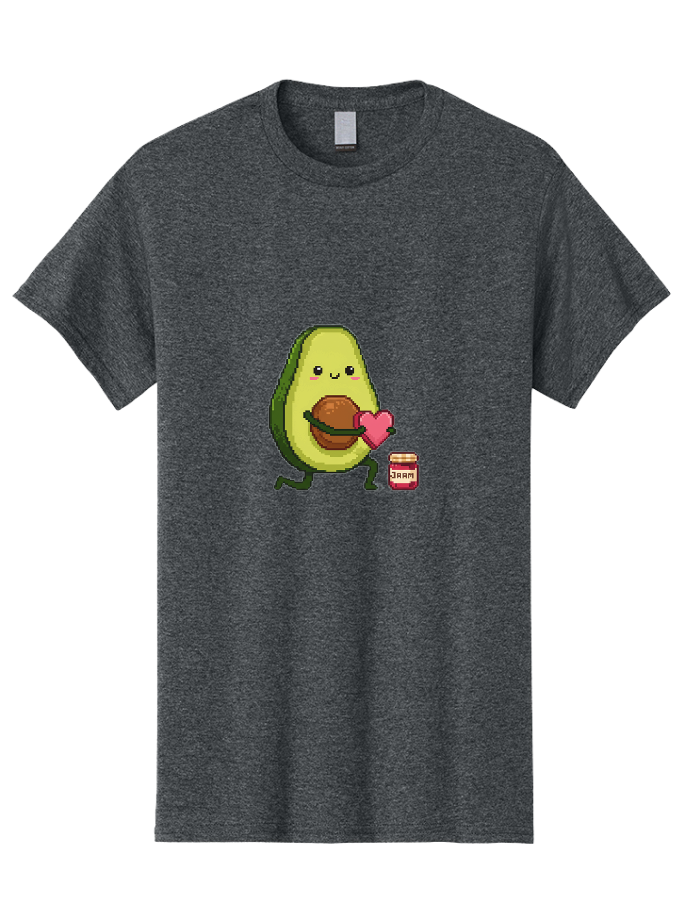 Avocado-Holding-Heart Men'S Graphic Tee, 100% Cotton, Comfortable Casual Summer Wear, Machine Washable, Vintage Camera, Old Camera, Antique Camera, Black Camera, Classic Photography, Photography Equipment, Nostalgic Device, Film Camera, Bah509