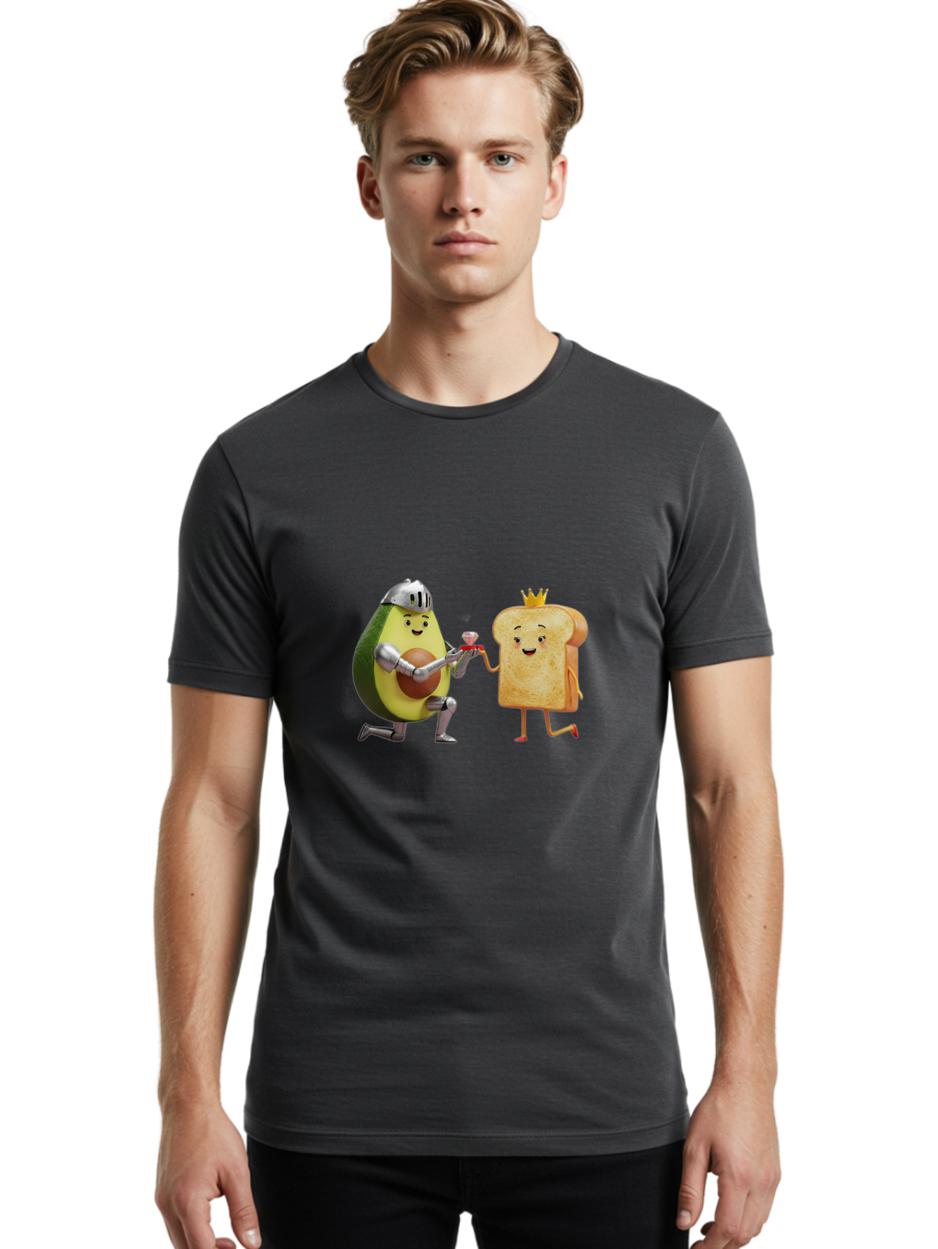 Avocado-Knight-And-Toast-King Men'S Graphic Tee, 100% Cotton, Comfortable Casual Summer Wear, Machine Washable, Vintage Camera, Old Camera, Antique Camera, Black Camera, Classic Photography, Photography Equipment, Nostalgic Device, Bah510