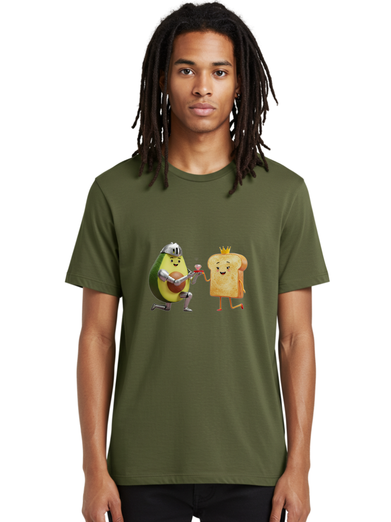 Avocado-Knight-And-Toast-King Men'S Graphic Tee, 100% Cotton, Comfortable Casual Summer Wear, Machine Washable, Vintage Camera, Old Camera, Antique Camera, Black Camera, Classic Photography, Photography Equipment, Nostalgic Device, Bah510