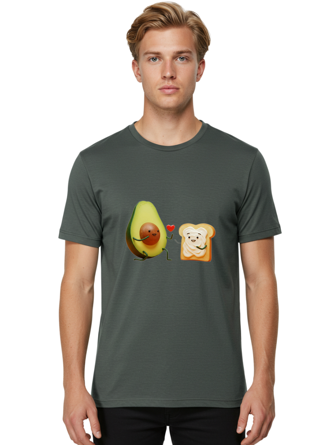 Avocado-Toast-1 Men'S Graphic Tee, 100% Cotton, Comfortable Casual Summer Wear, Machine Washable, Vintage Camera, Old Camera, Antique Camera, Black Camera, Classic Photography, Photography Equipment, Nostalgic Device, Film Camera, Camera Art Bah512