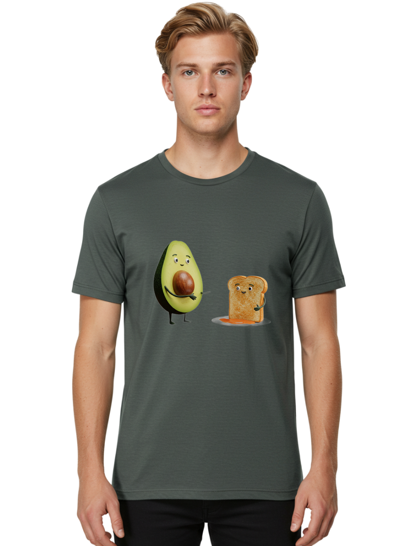 Avocado-Toast-14 Men'S Graphic Tee, 100% Cotton, Comfortable Casual Summer Wear, Machine Washable, Vintage Camera, Old Camera, Antique Camera, Black Camera, Classic Photography, Photography Equipment, Nostalgic Device, Film Camera, Camera Art Bah517